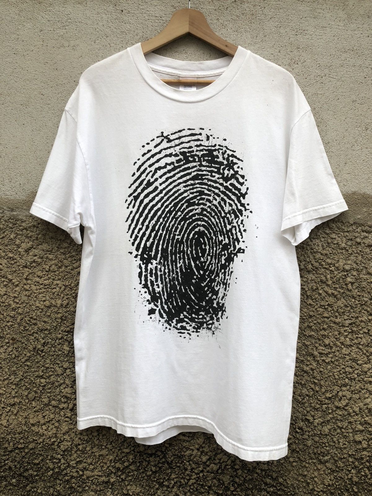 Supreme 2000s vintage Supreme Finger Print T-shirt Size US L / EU 52-54 / 3 - 1 Thumbnail
