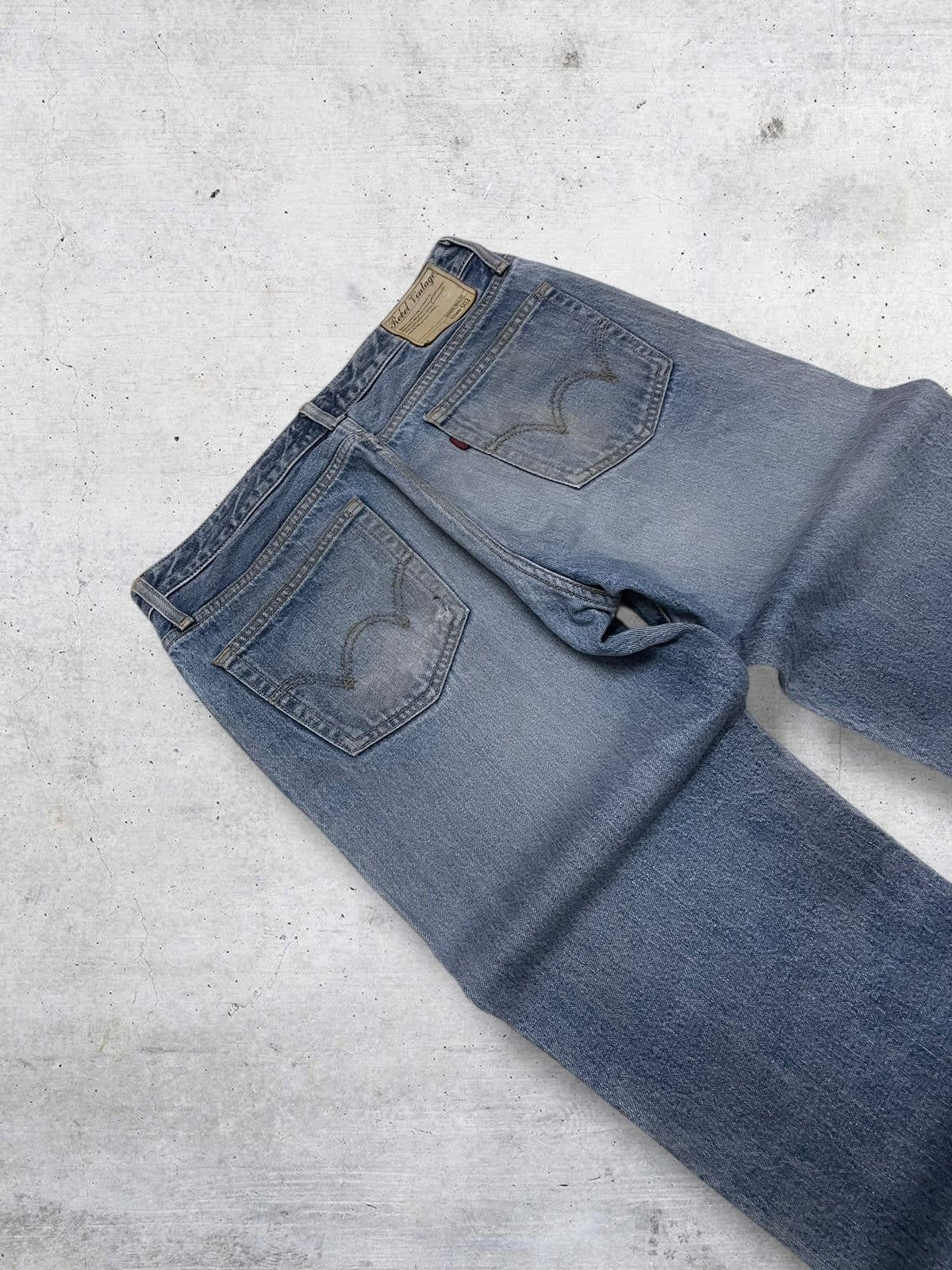 Edwin VINTAGE EDWIN 503 90S OG JAPAN DESIGNER DIRTY OLD DENIM Size US 32 / EU 48 - 14 Thumbnail