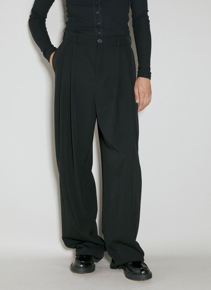 o1bcso1str0924 Wide Leg Pants in Black