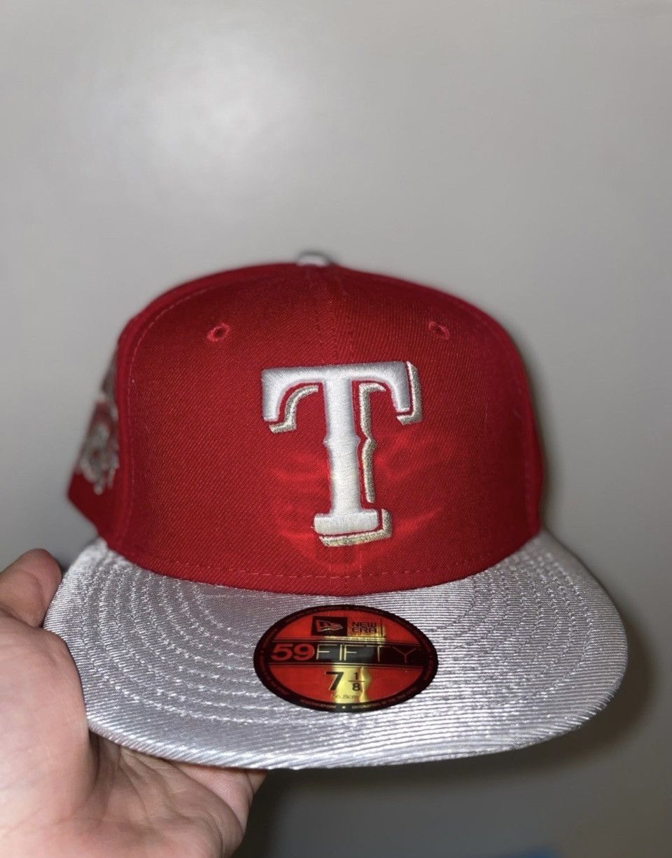 New Era Ecap city power rangers Texas rangers size 7 1/8 brand new Size ONE SIZE - 2 Thumbnail