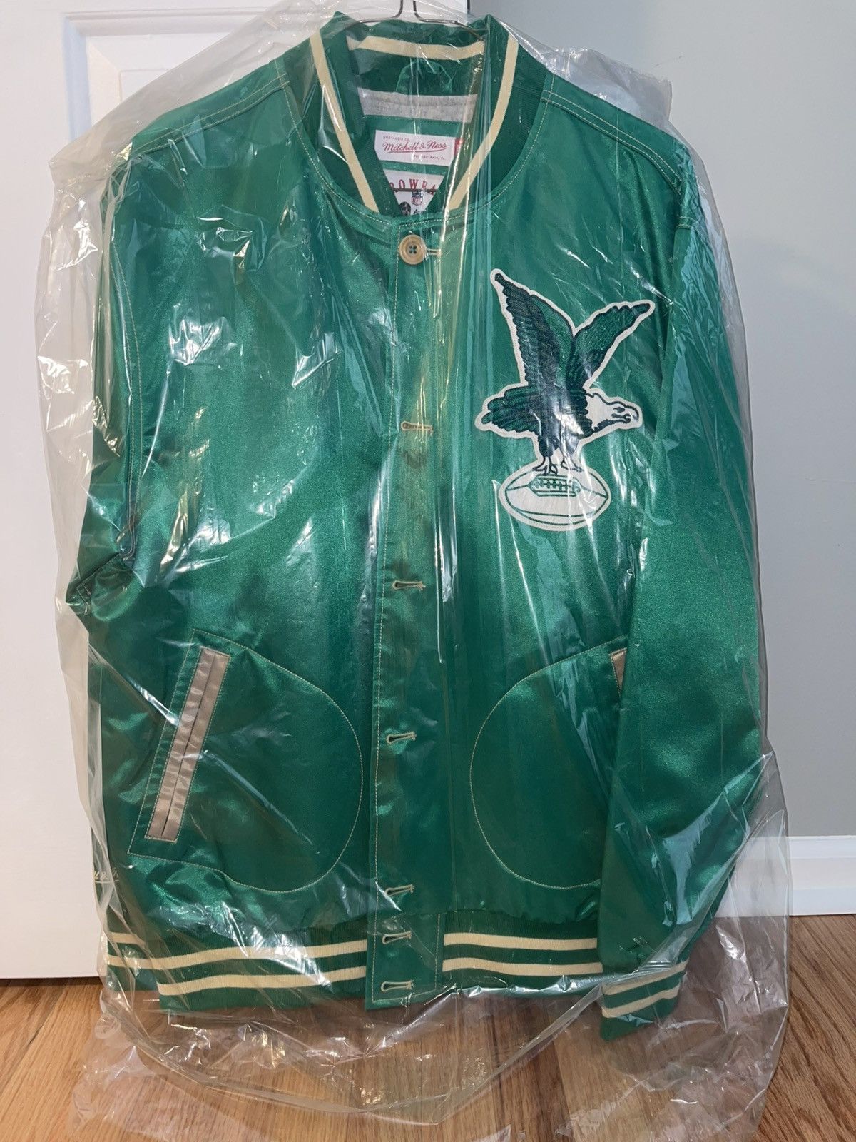 Mitchell & Ness Mitchell & Ness Philadelphia Eagles 1938 Throwback Jacket Size US XL / EU 56 / 4 - 2 Thumbnail