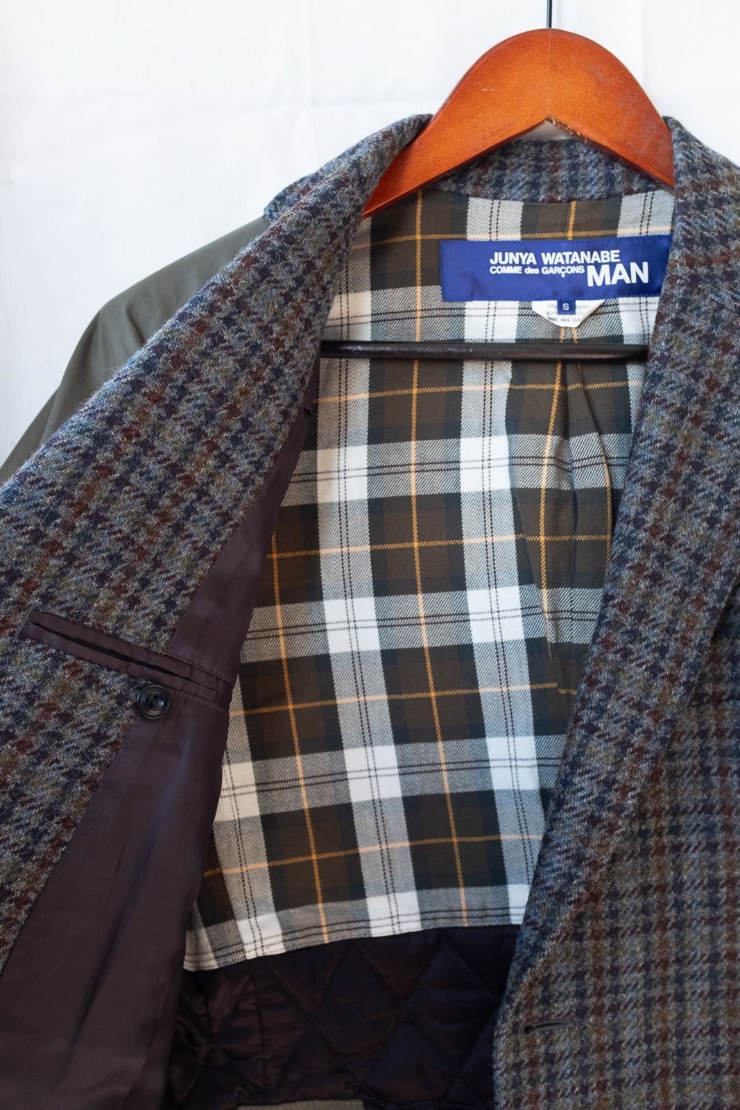 Junya Watanabe Junya Watanabe FW2019 Wool Mix Jacket Size US S / EU 44-46 / 1 - 2 Thumbnail