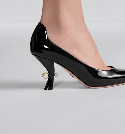 Dior o1w1db11225 KCV215 Tribales Pumps in Black Size US 10 / IT 40 - 9 Thumbnail