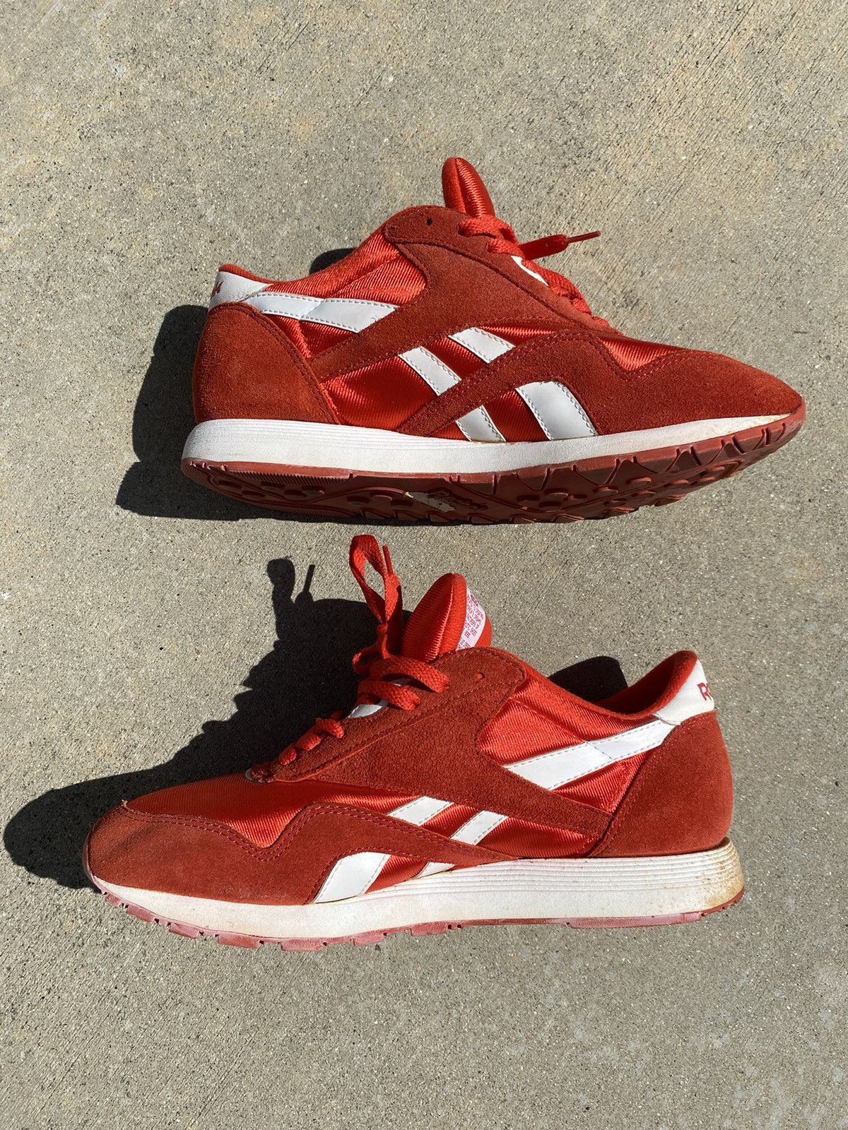 Reebok × Vintage VINTAGE Reebok Classic Nylon/Suede Size US 9.5 / EU 42-43 - 2 Thumbnail