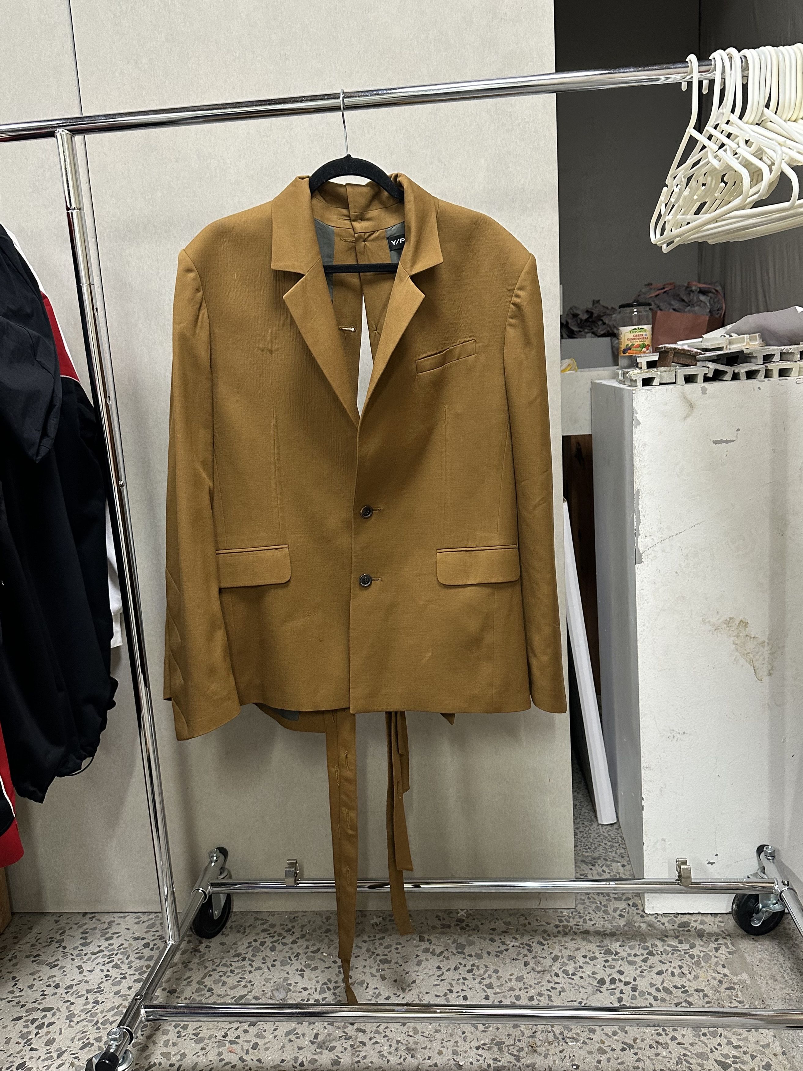 Y/Project Y/Project Brown Button Back Blazer Size US L / EU 52-54 / 3 - 3 Thumbnail