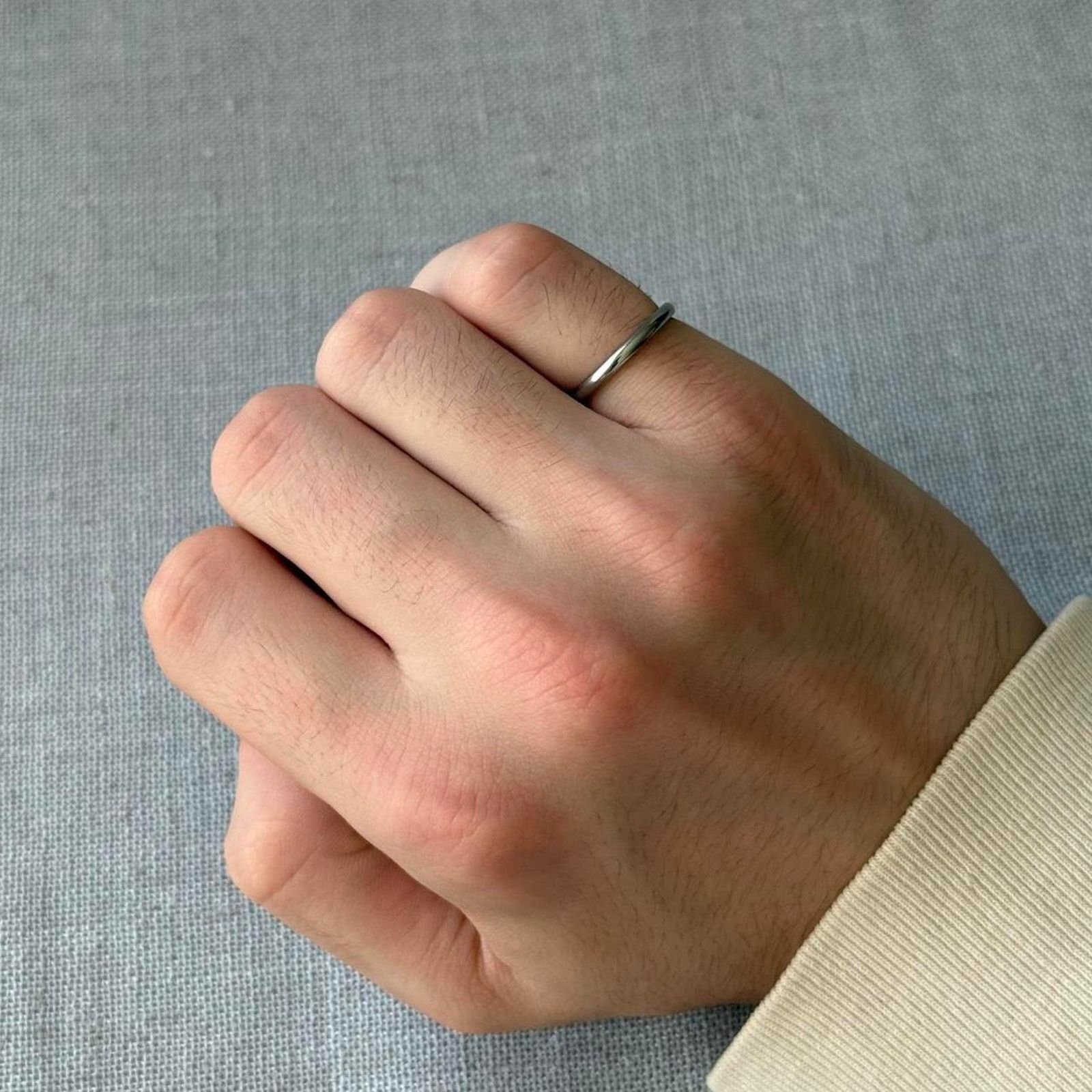 Other Silver band vintage style MENS2 Size ONE SIZE - 3 Thumbnail