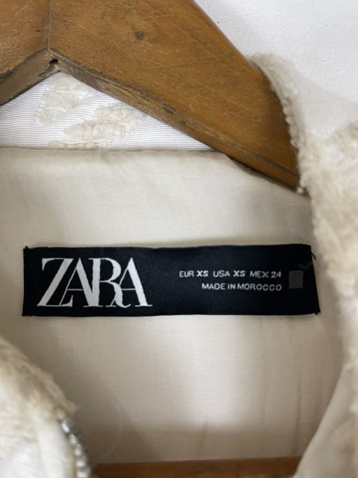 Vintage × Zara ZARA SHERPA NICE DESIGN JACKET Size XS / US 0-2 / IT 36-38 - 10 Thumbnail