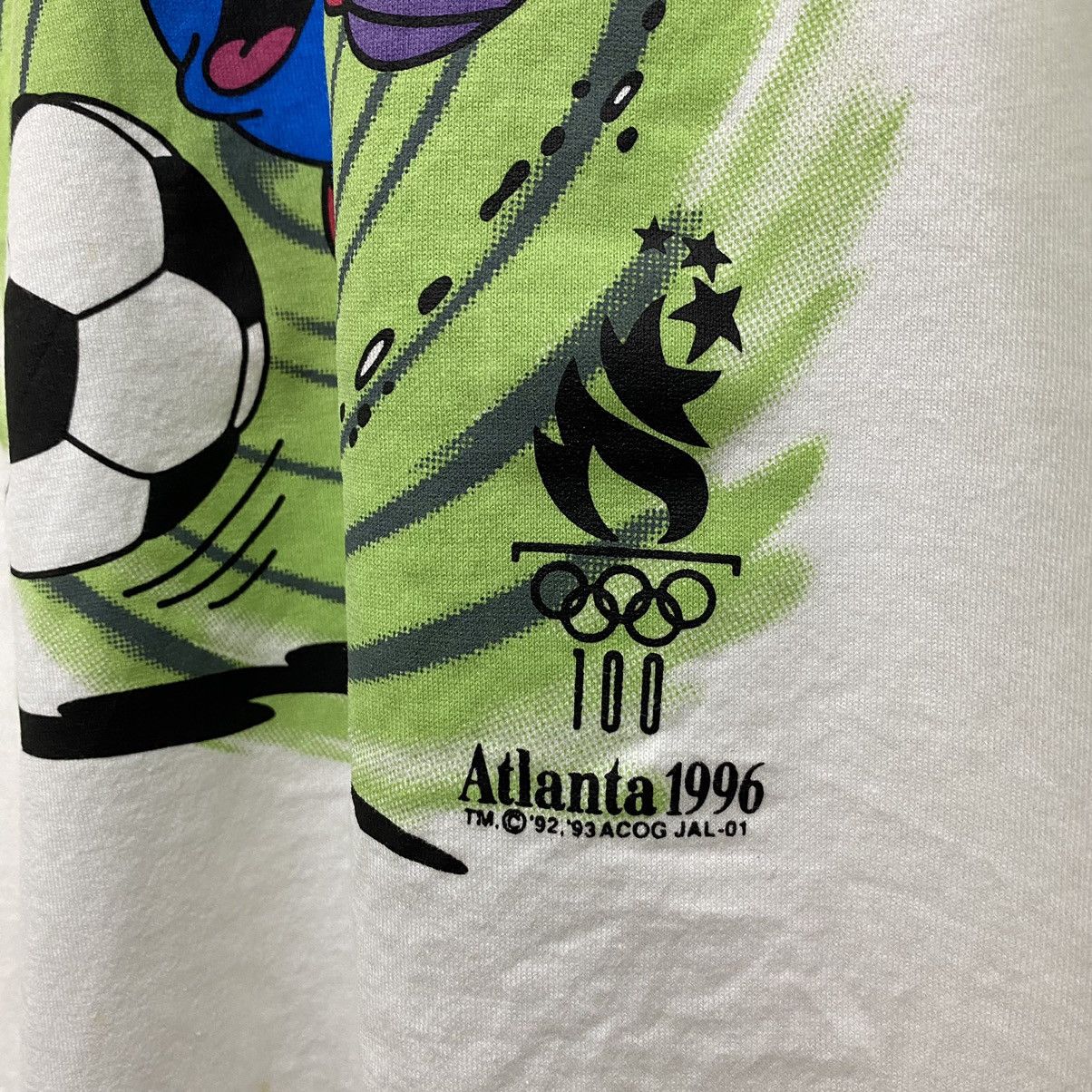 USA Olympics × Vintage Vintage Atlanta Olympic Games Collection Sportwear Tshirt Size US M / EU 48-50 / 2 - 4 Thumbnail