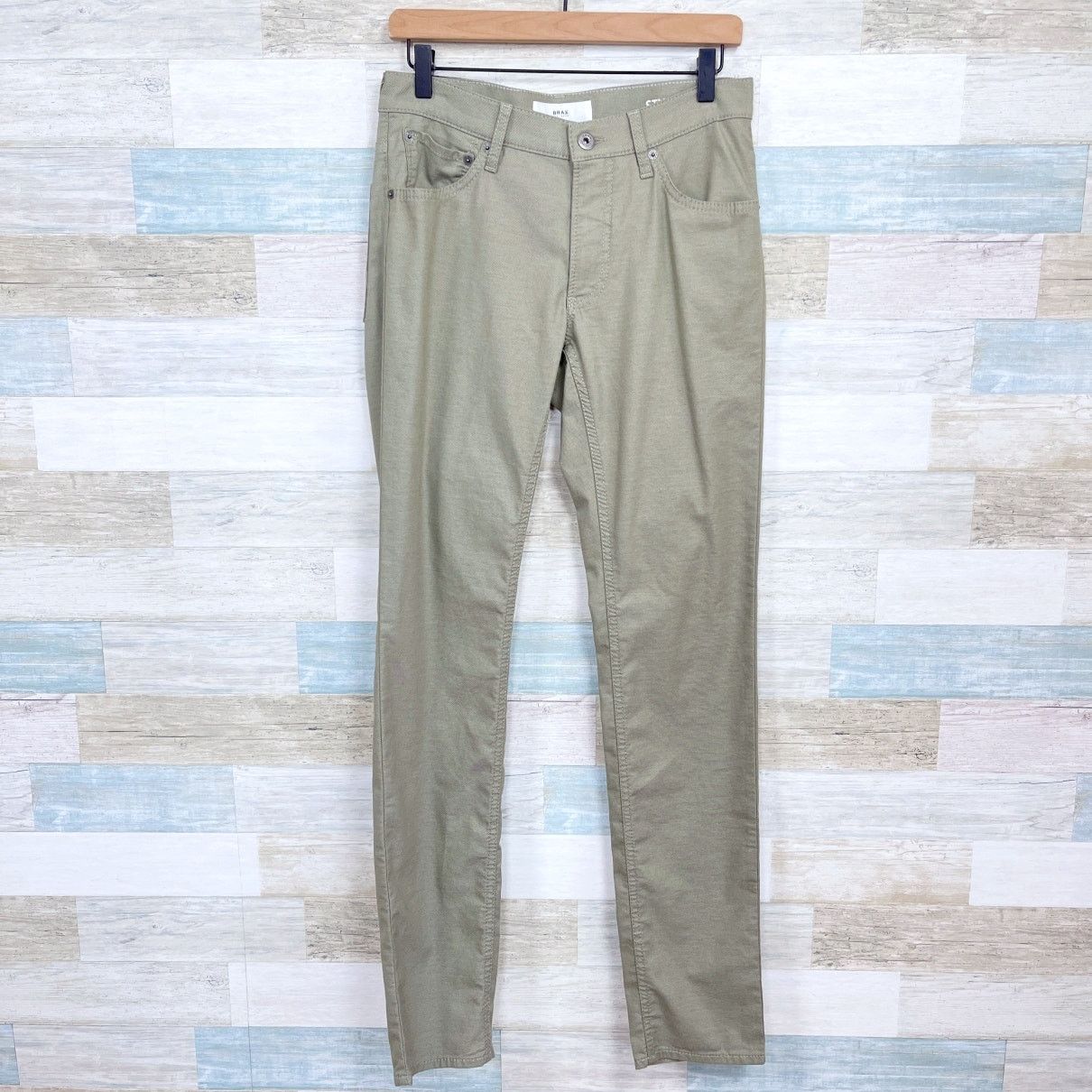BRAX BRAX Chuck Hi Flex Jeans Green Slim Straight Mens 32x34 Size 32" / US 10 / IT 46 - 1 Thumbnail