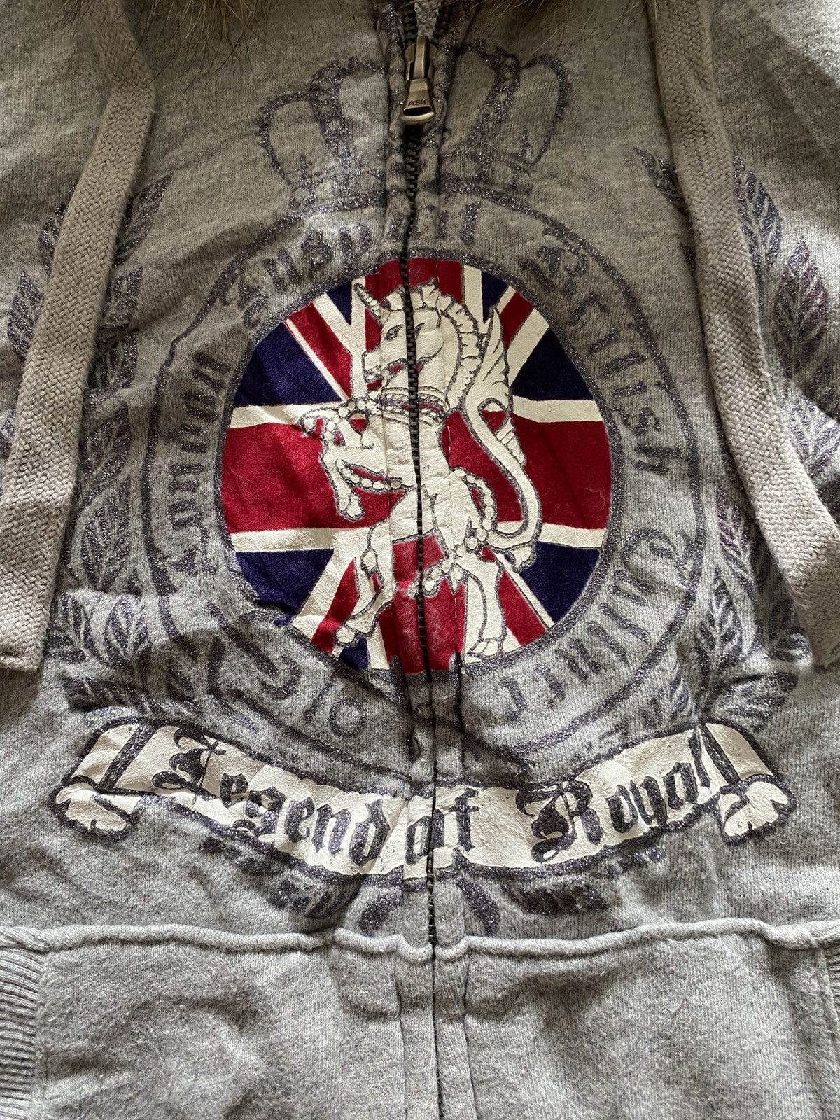Le Grande Bleu (L.G.B.) Ask enquired british culture faux fur hoodie Size US S / EU 44-46 / 1 - 5 Thumbnail