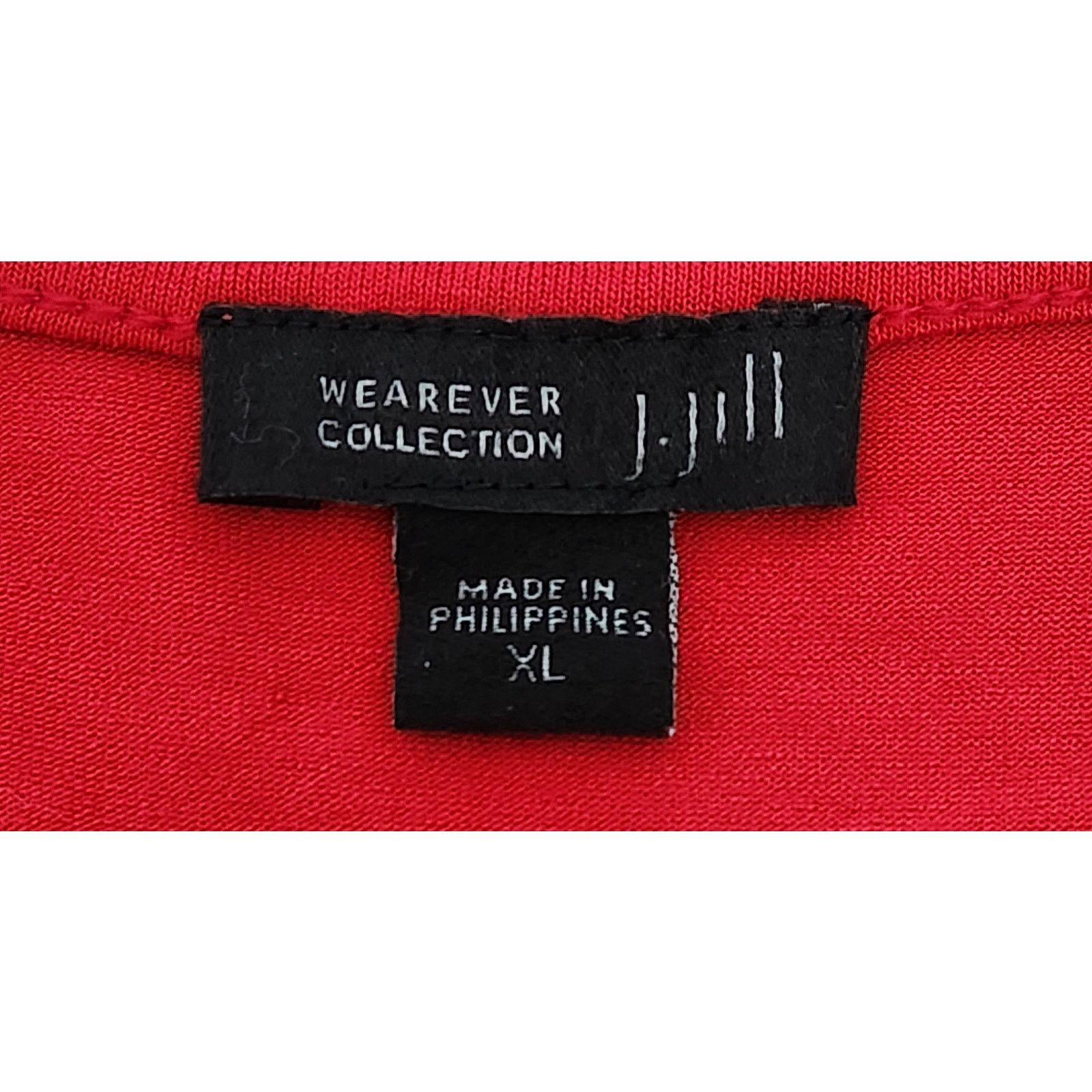 Other J. Jill Wearever Collection Red Round Neck 3/4 Sleeve Top XL Size XL / US 12-14 / IT 48-50 - 4 Thumbnail