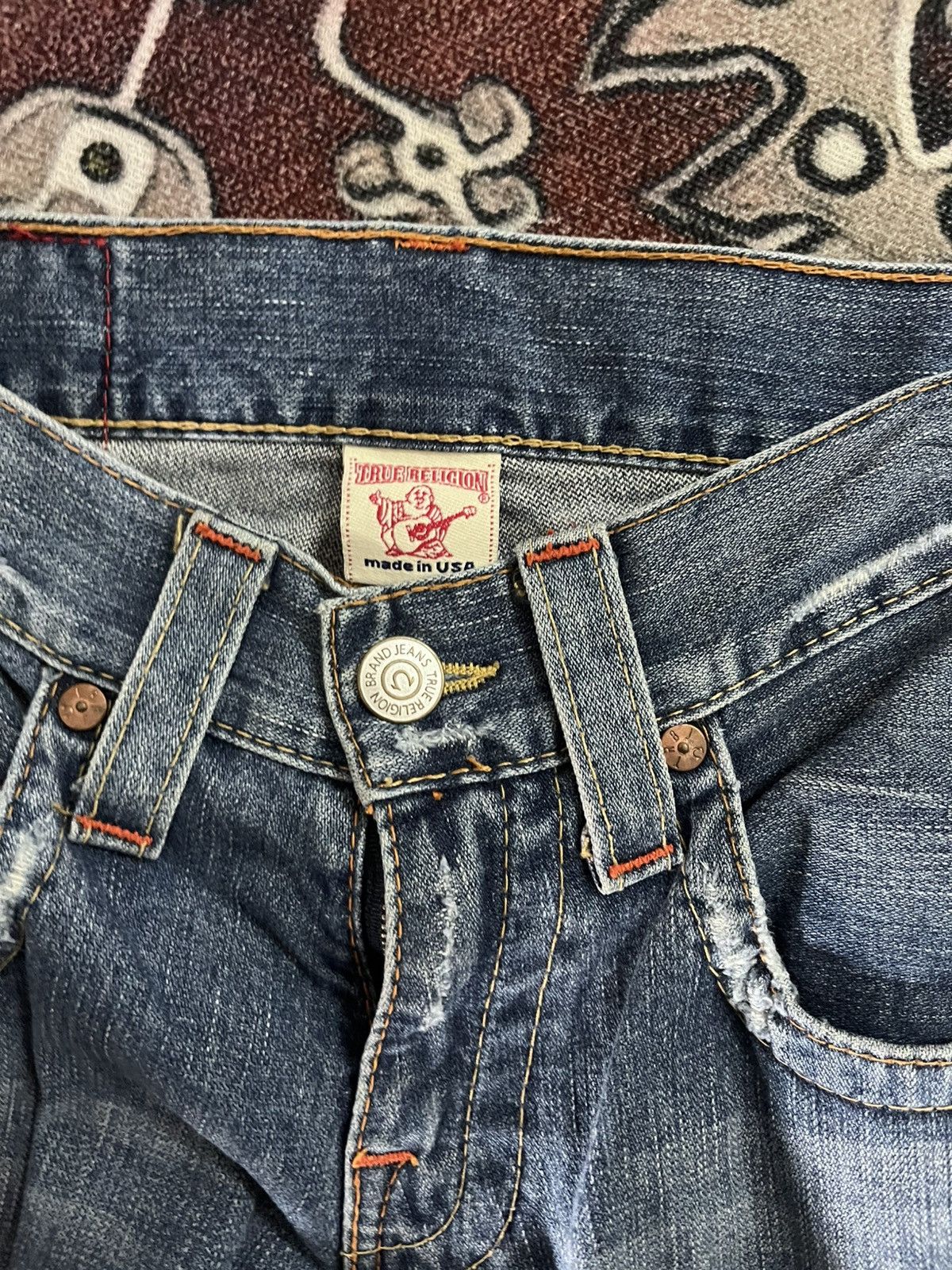 True Religion × Vintage TRUE RELIGION WORLD TOUR JOEY Size US 33 - 3 Thumbnail