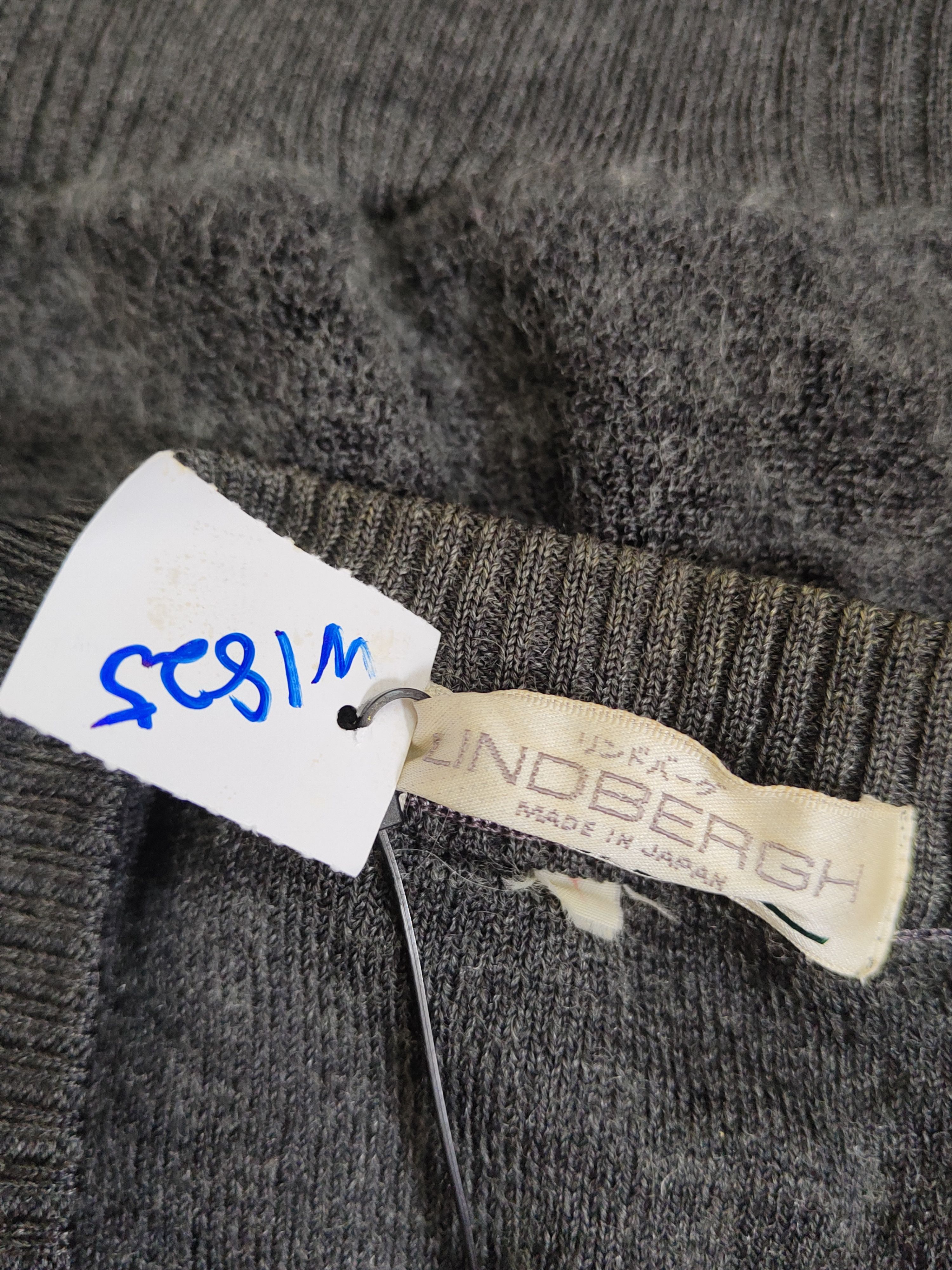 Lindbergh Lindbergh made in Japan vtg Black Knitwear Cardigan #W1825 Size US M / EU 48-50 / 2 - 12 Thumbnail