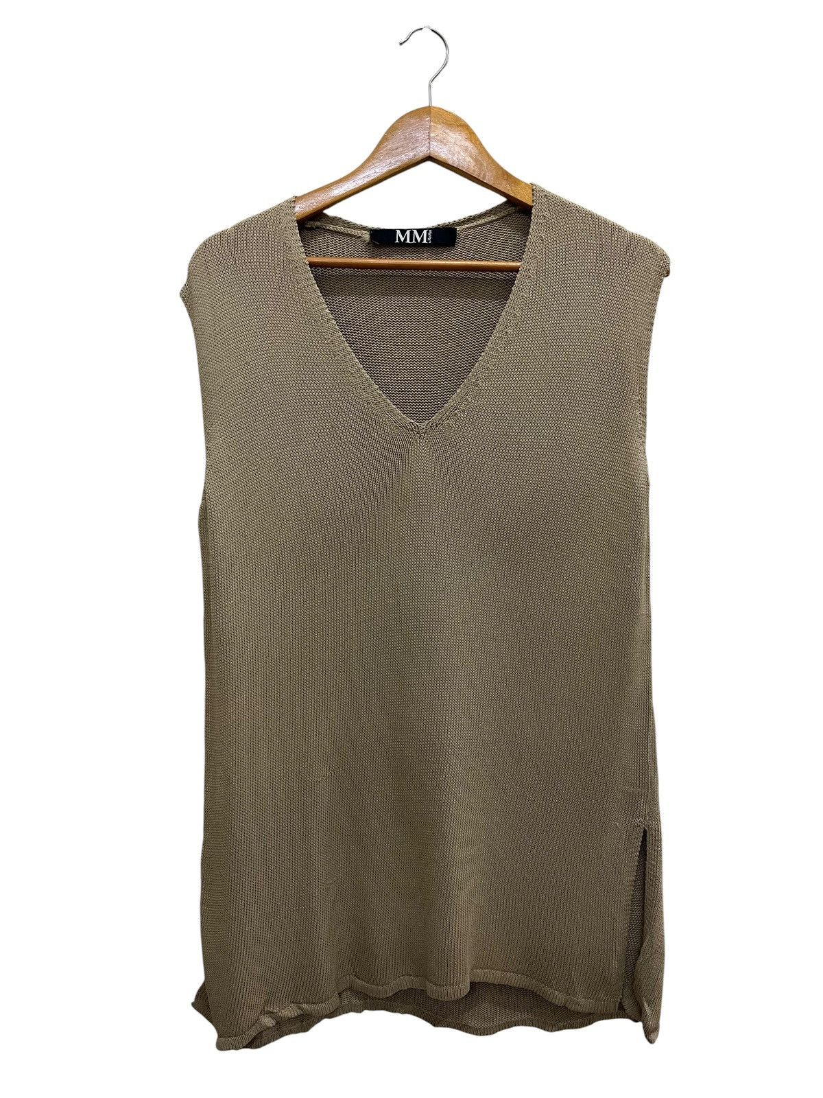 Max Mara Max Mara Unisex Fine Wool Knitted Sleeveless Top Size ONE SIZE - 9 Thumbnail