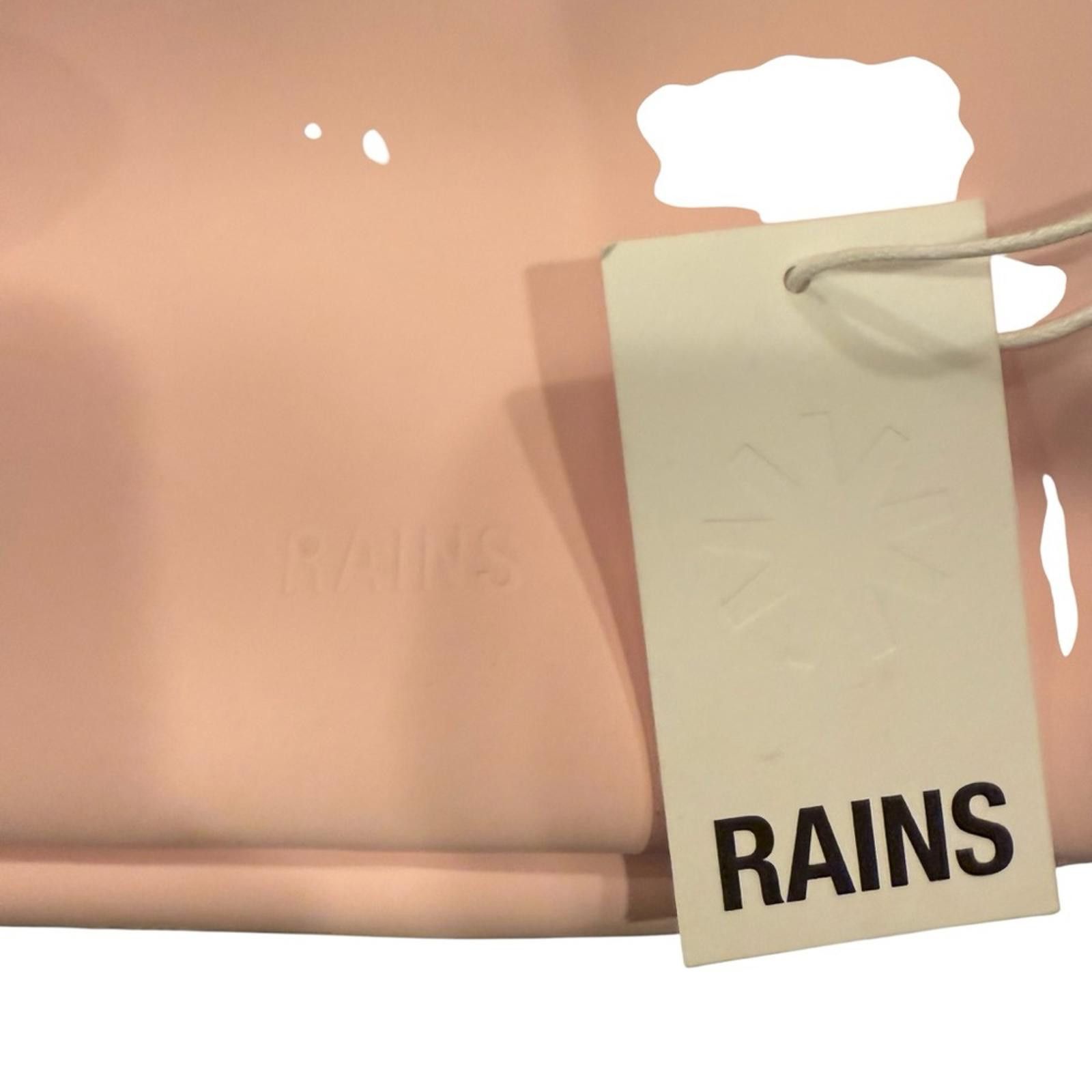Rains Rains Pink Large Waterproof Crossbody Bag Minimalist Design Size ONE SIZE - 9 Thumbnail