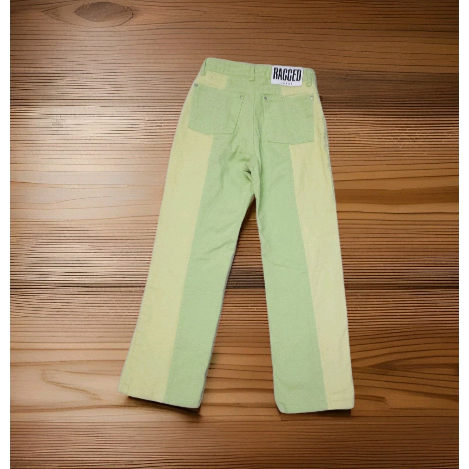 The Ragged Priest Ragged Priest CLACKER DAD JEAN neon green Size 28 Size 28" / US 6 / IT 42 - 6 Thumbnail