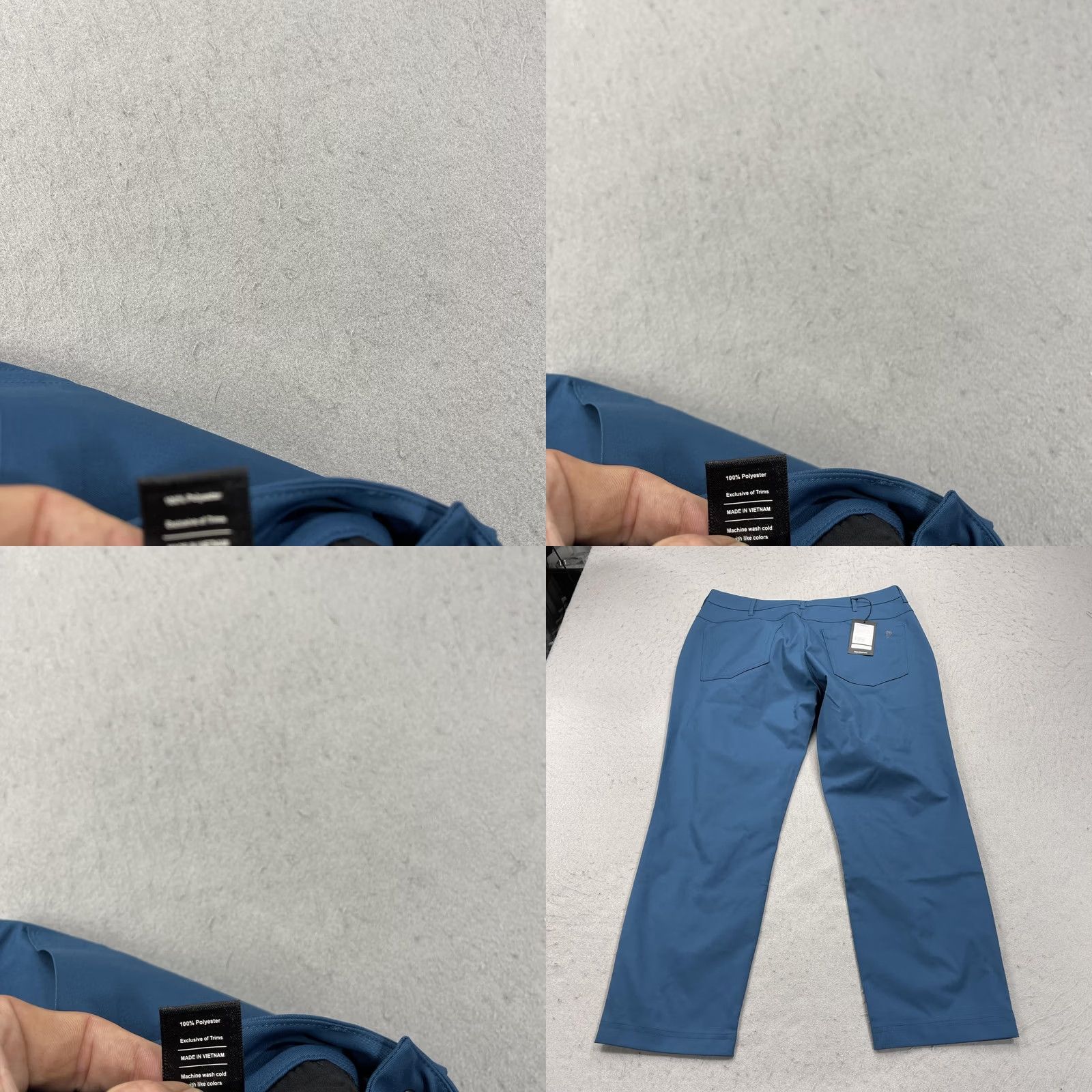 Vintage Public Rec Dealmaker Pants Mens 32x28 Chino 5 Pocket Blue Ocean Solid NWT Size US 32 / EU 48 - 9 Thumbnail