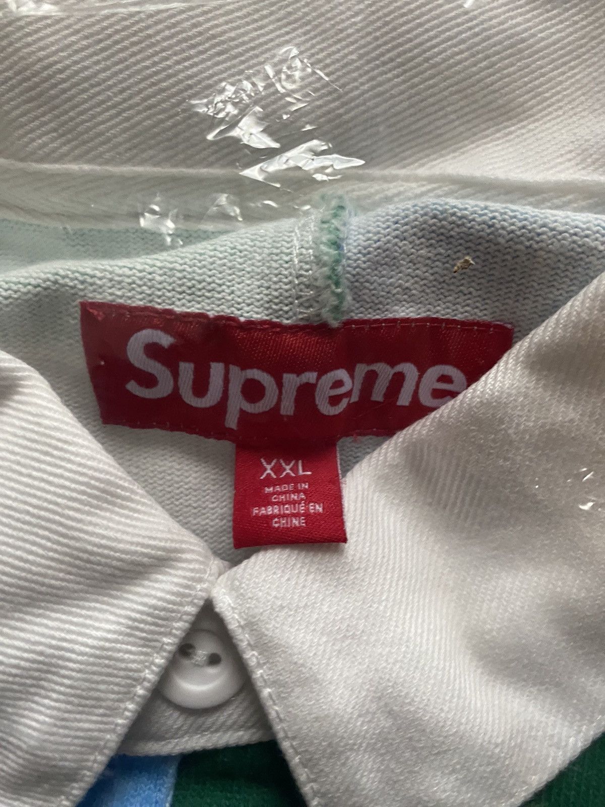 Supreme Rose Rugby White Size 2XL