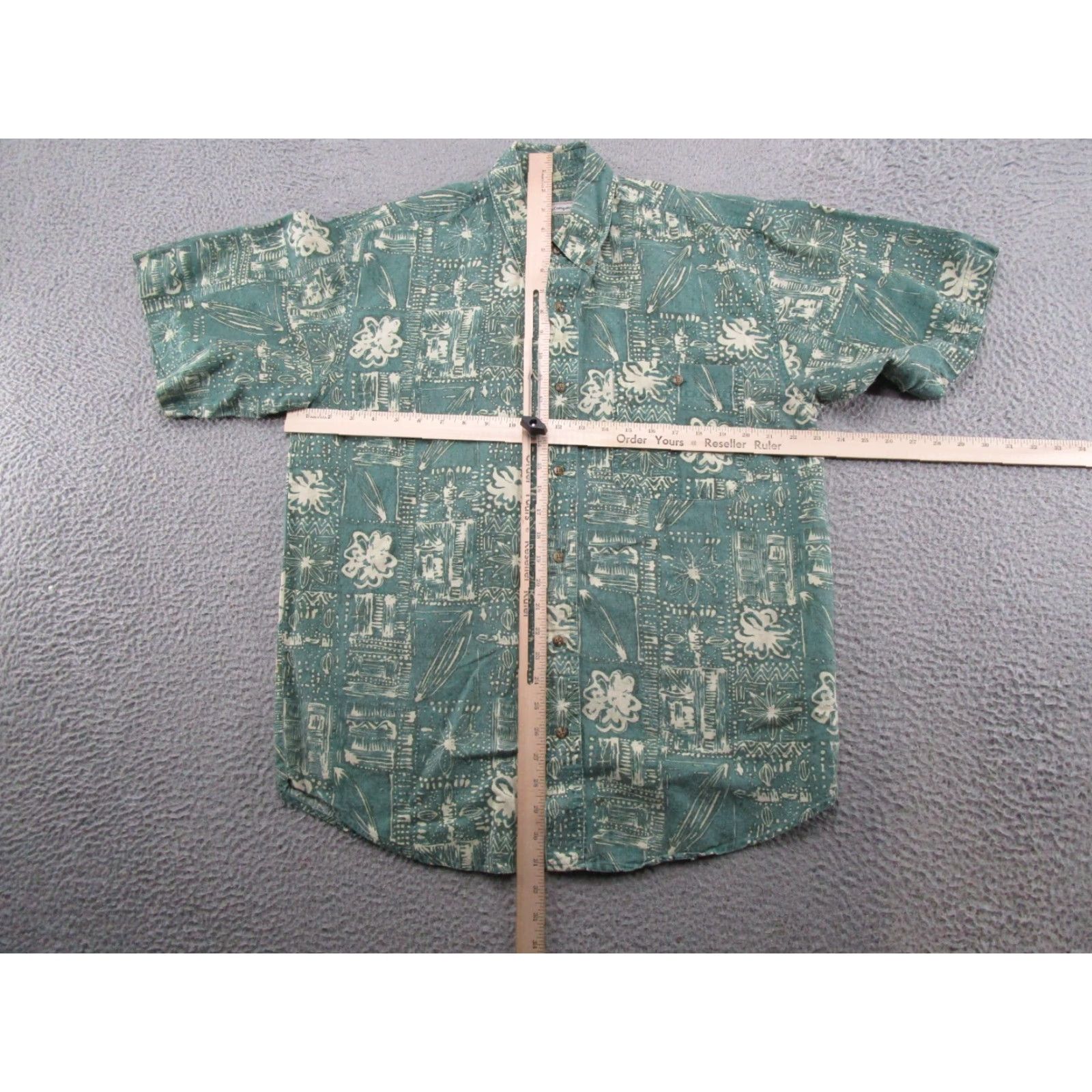 Bugle Boy VTG Bugle Boy Hawaiian Shirt Mens M Floral Aloha Tiki Palm Resort 90s Size US M / EU 48-50 / 2 - 5 Thumbnail