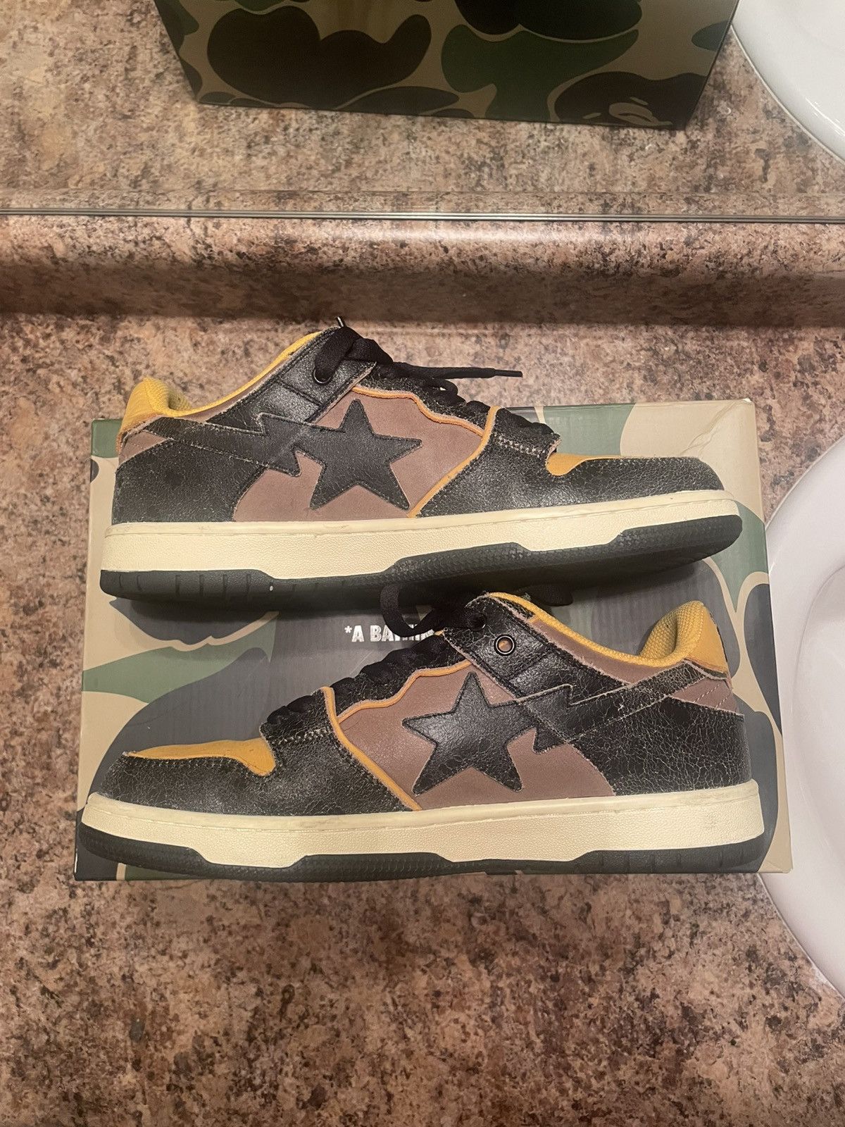 Bape Bape Sk8 sta Size US 9.5 / EU 42-43 - 2 Thumbnail