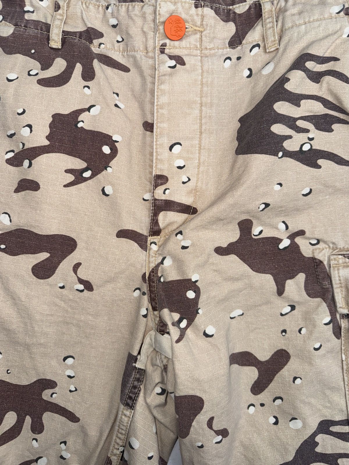 HELLSTAR Hellstar Camo Cargo Shorts Size US 32 / EU 48 - 4 Thumbnail
