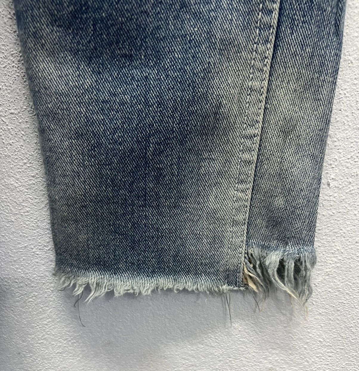 Japanese Brand × Vintage Vintage Y2K Style Tocador Distressed Denim Overalls Size US 34 / EU 50 - 14 Thumbnail