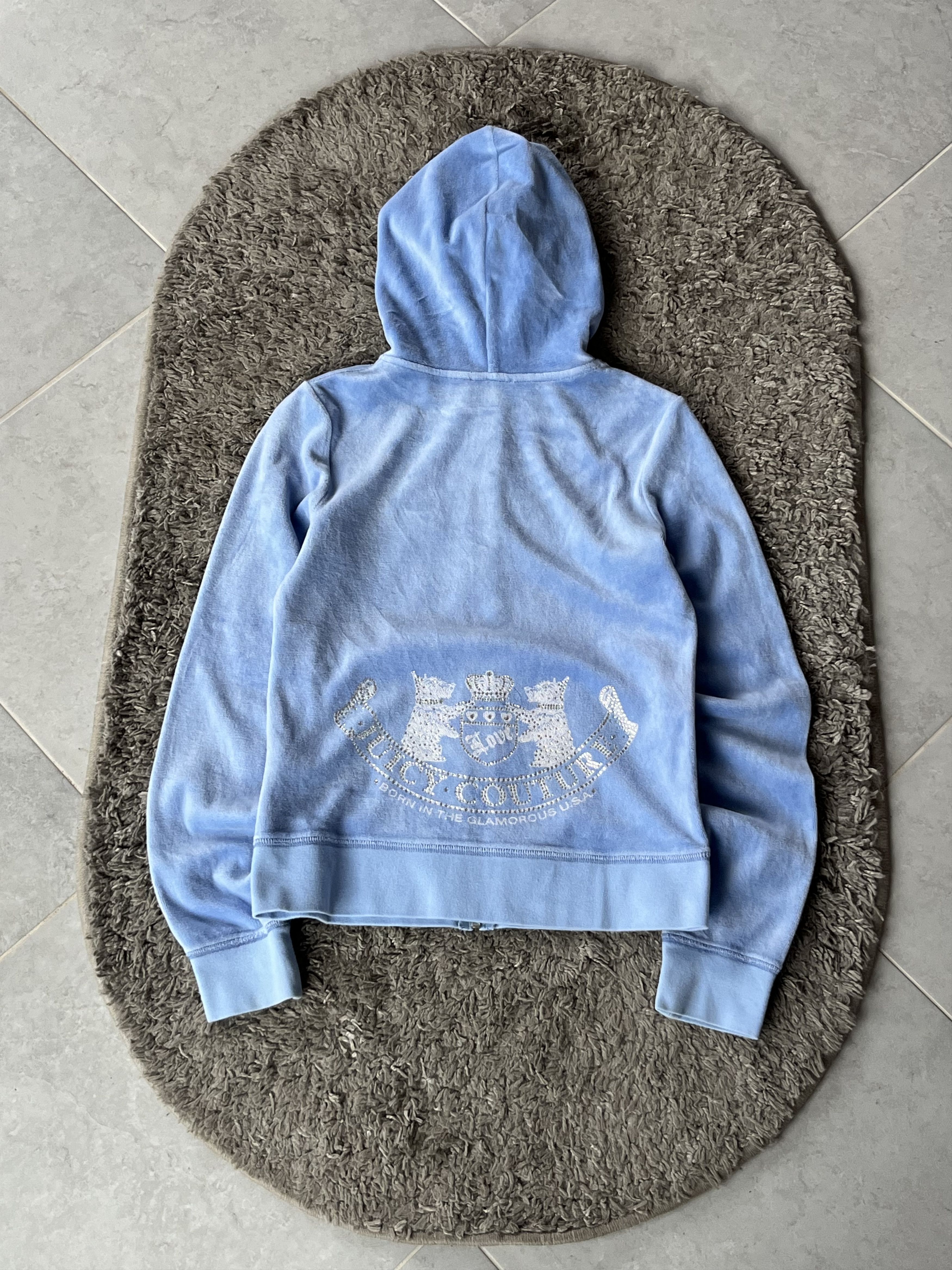 Juicy Couture Luxury Zip Hoodies Juicy Couture Y2K Style Streetwear Size M / US 6-8 / IT 42-44 - 1 Thumbnail
