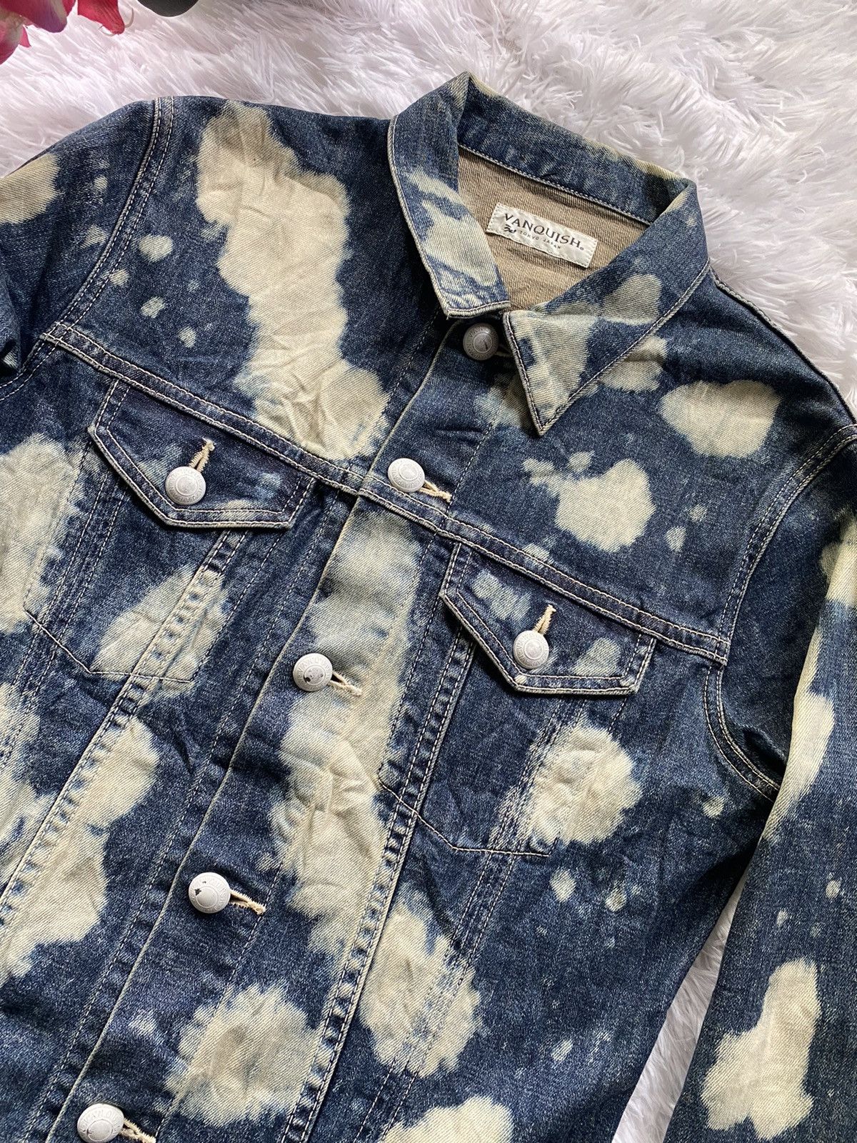 Japanese Brand × Vanquish Vanquish Denim Jacket Size US M / EU 48-50 / 2 - 3 Thumbnail