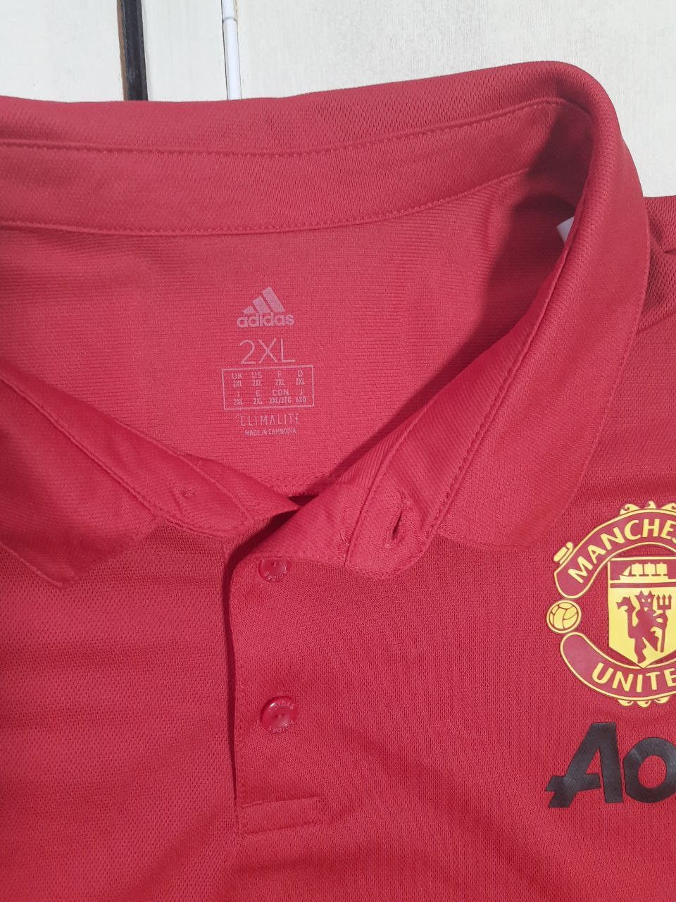 Adidas Adidas Manchester United Training Jersey 2019-2020 Size US XXL / EU 58 / 5 - 6 Thumbnail