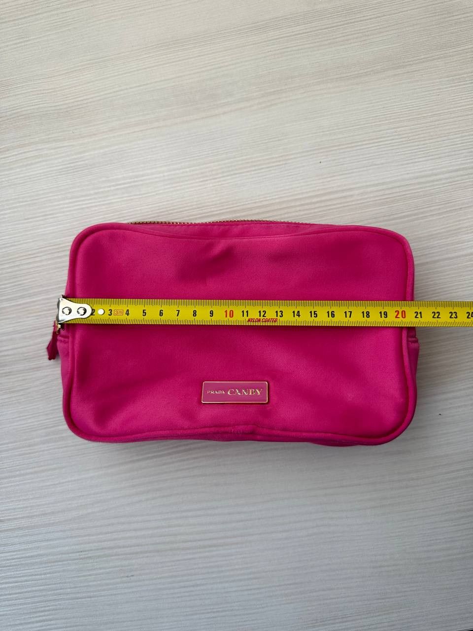 Prada Prada Candy Pink Makeup Pouch Bag Size ONE SIZE - 8 Thumbnail
