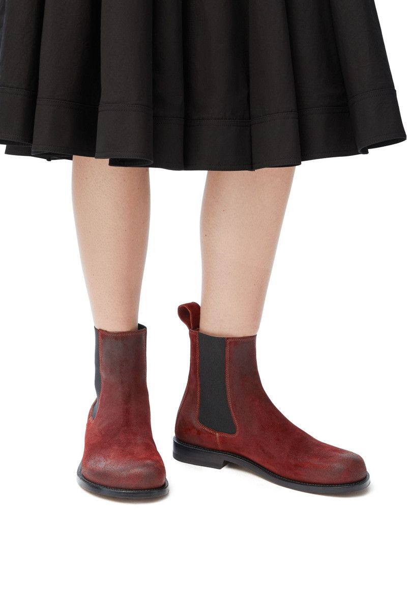 Loewe o1in1g0426 Campo Chelsea Boots in Rust Size US 11 / IT 41 - 2 Thumbnail