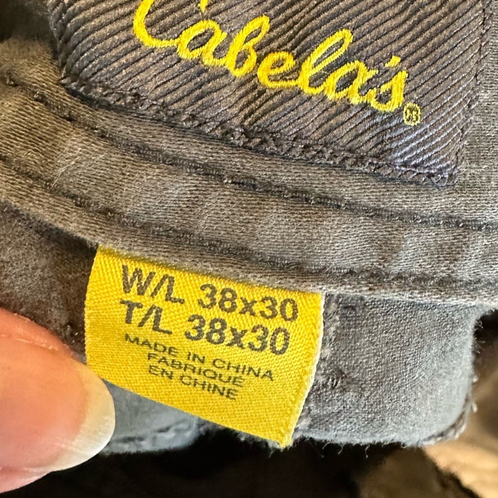 Cabelas Cabela’s Men’s Green Cargo Pants – Size 38x30 Size US 38 / EU 54 - 8 Thumbnail
