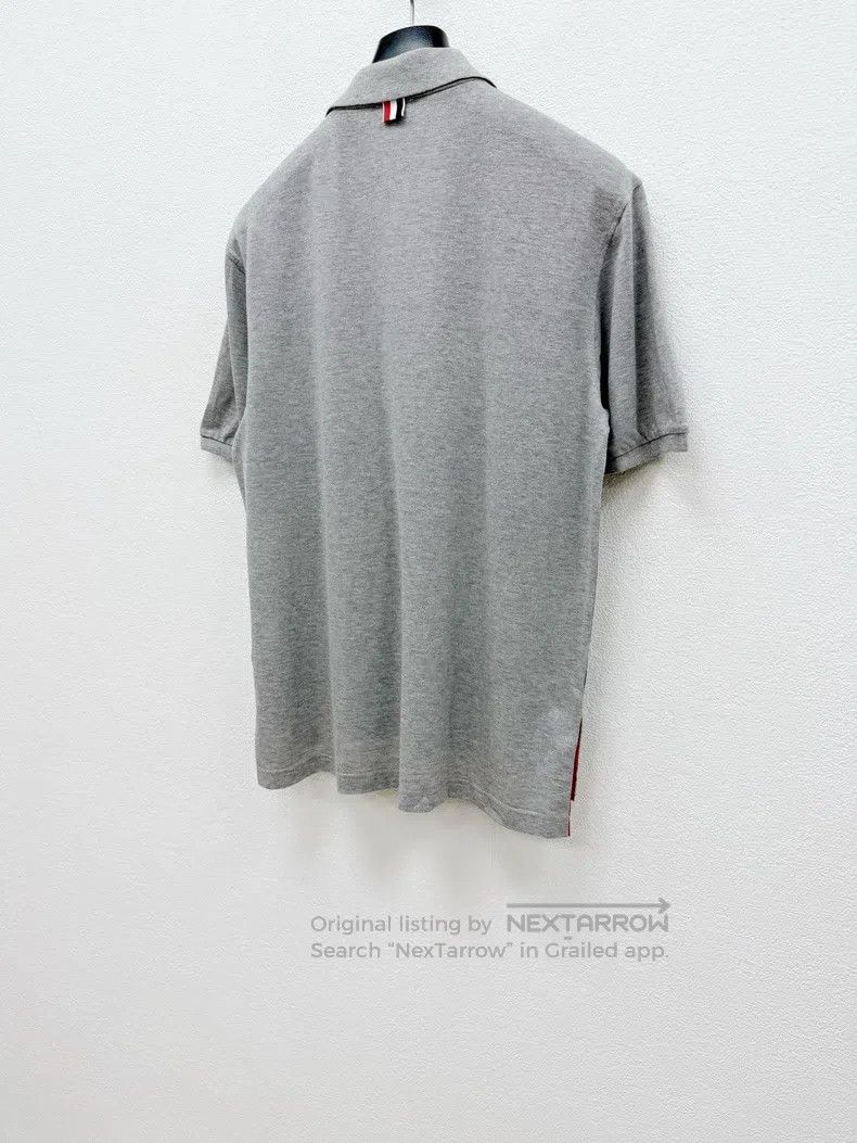 Thom Browne Thom Browne Stretch Knit Short-Sleeve Polo Shirt Size US S / EU 44-46 / 1 - 7 Thumbnail