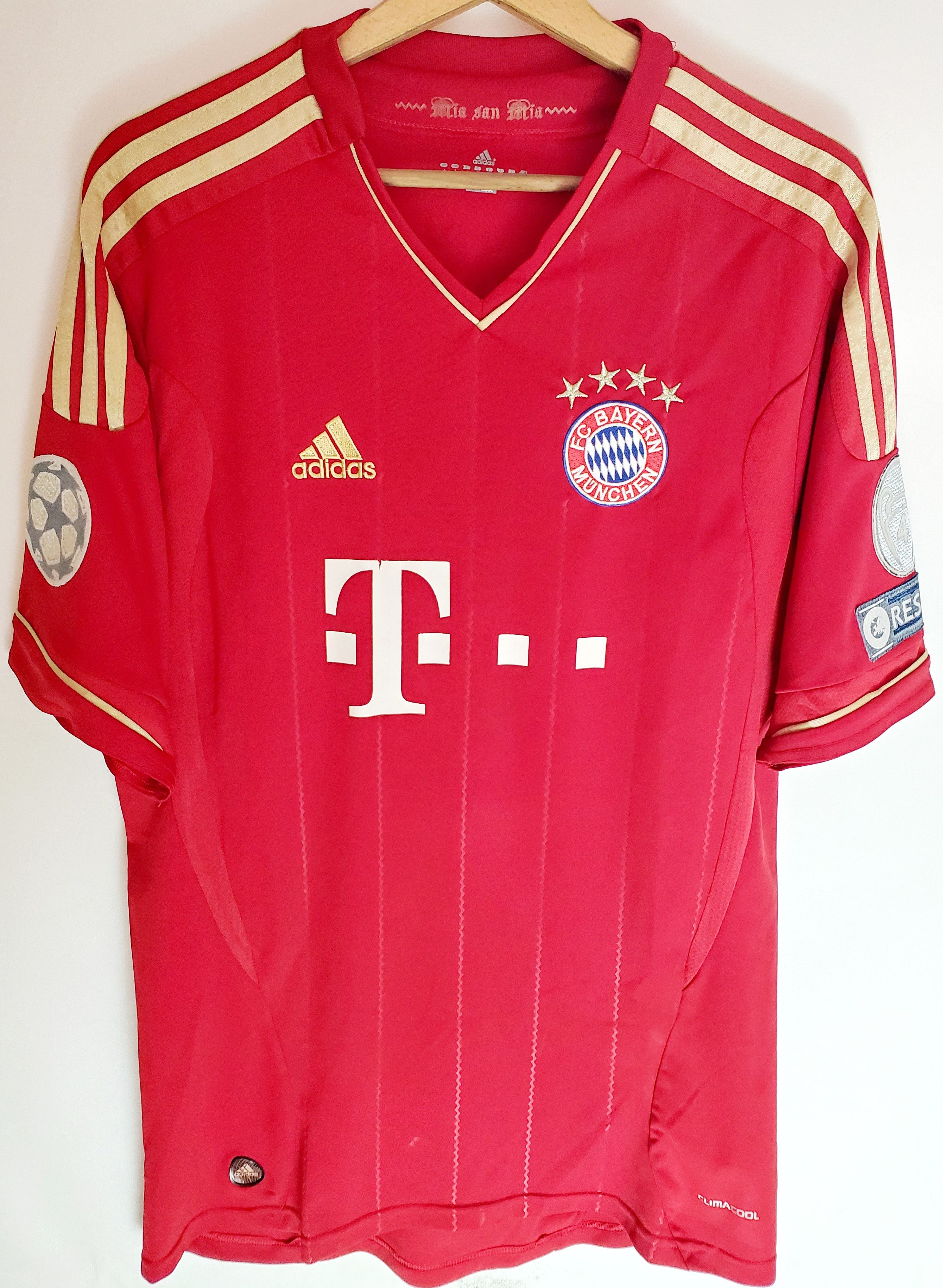 Adidas Bayern Munich 2012/13 #9 Mandzukic' soccer jersey L Size US L / EU 52-54 / 3 - 2 Thumbnail
