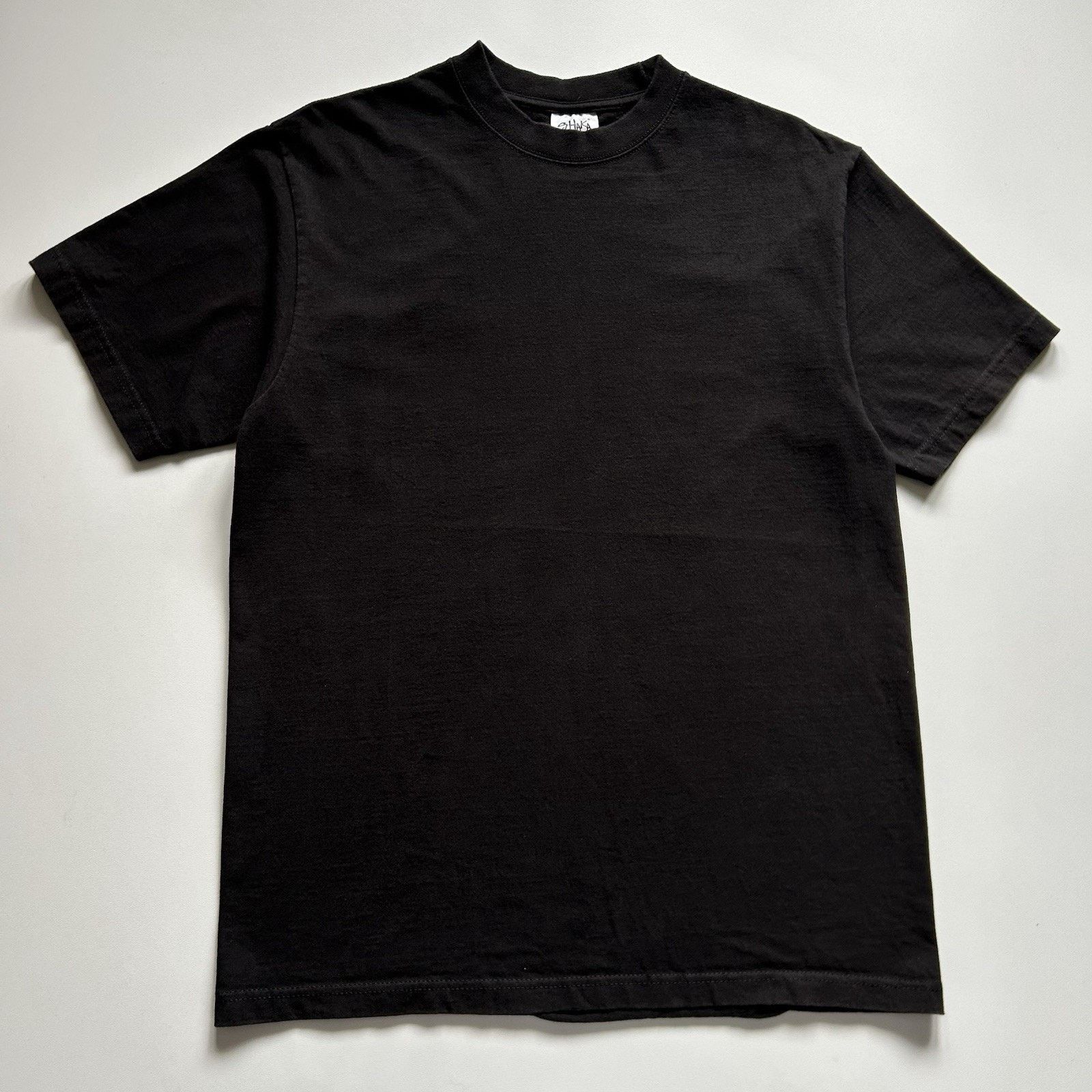 Vintage Vintage Sun Faded Black Blank T-Shirt Large Y2K Shaka Cotton Size US L / EU 52-54 / 3 - 1 Thumbnail