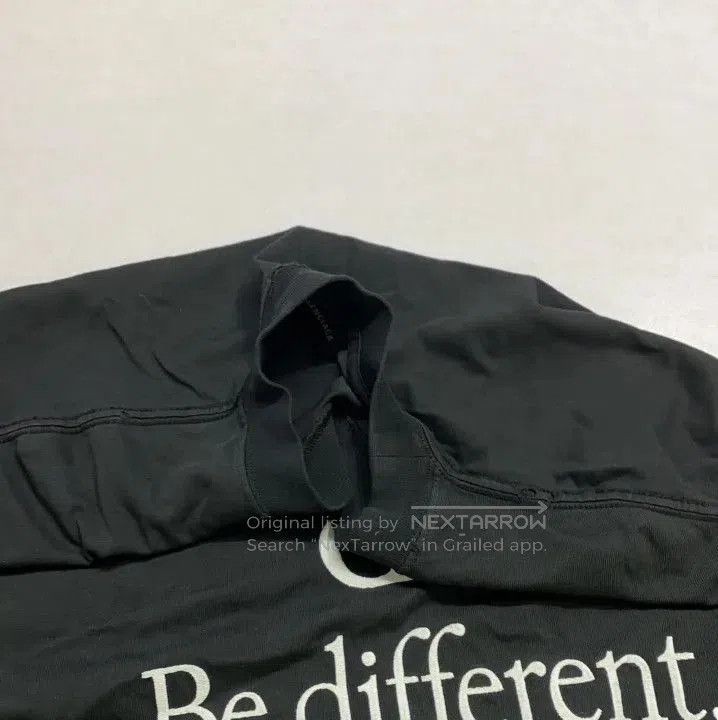 Balenciaga Balenciaga Be Different Embroidered Black T. Size US M / EU 48-50 / 2 - 2 Thumbnail