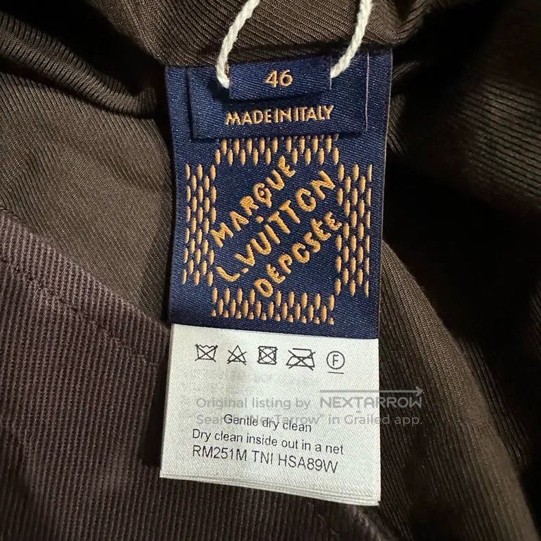 Louis Vuitton Louis Vuitton Full embossed denim jacket Size US S / EU 44-46 / 1 - 4 Thumbnail