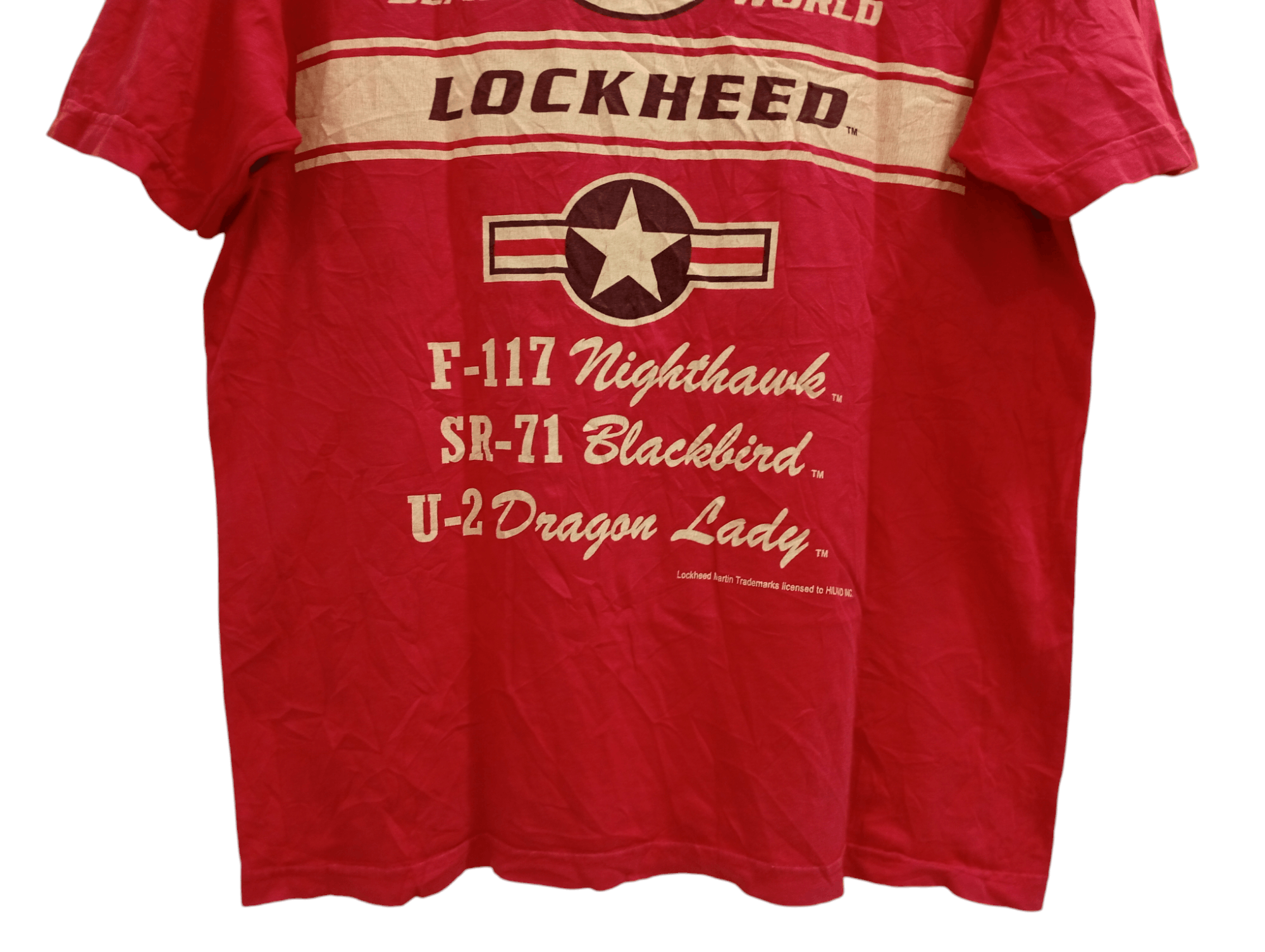 Buzz Rickson's × Toyo Enterprises 🔥🔥Buzzricksons Lockheed Martin T-Shirt Size US S / EU 44-46 / 1 - 22 Thumbnail