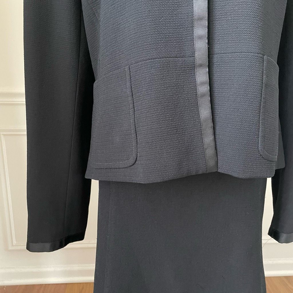Jones New York Jones New York Black Skirt Suit Career Interview 14 Size XL / US 12-14 / IT 48-50 - 5 Thumbnail