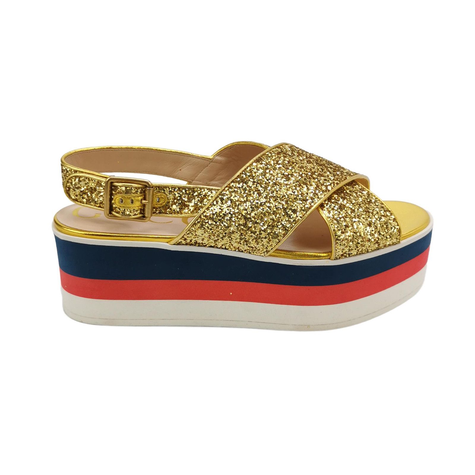 Gucci Gucci Women 8 Sandals Size US 8 / IT 38 - 1 Thumbnail