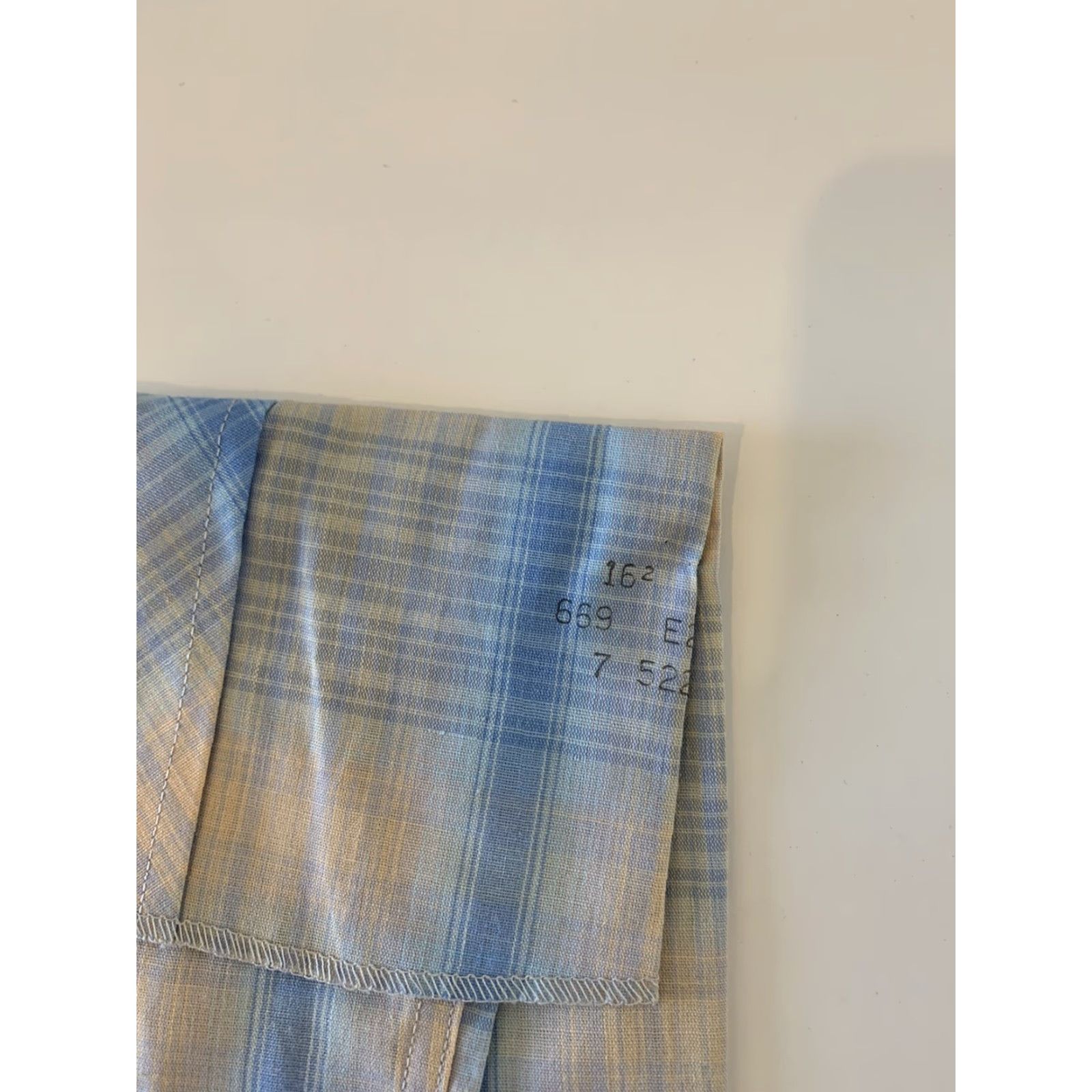 Vintage VINTAGE Penney’s RANCHCRAFT Blue Plaid Snap Button Western Shirt Mens 16 1/2 34 Blue Plaid Western Shirt Buttons Mens Size US L / EU 52-54 / 3 - 4 Thumbnail