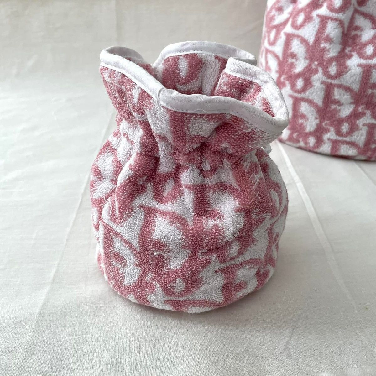 Dior 90s John Galliano For Christian Dior Pink Trotter Bucket Bag Size ONE SIZE - 2 Thumbnail