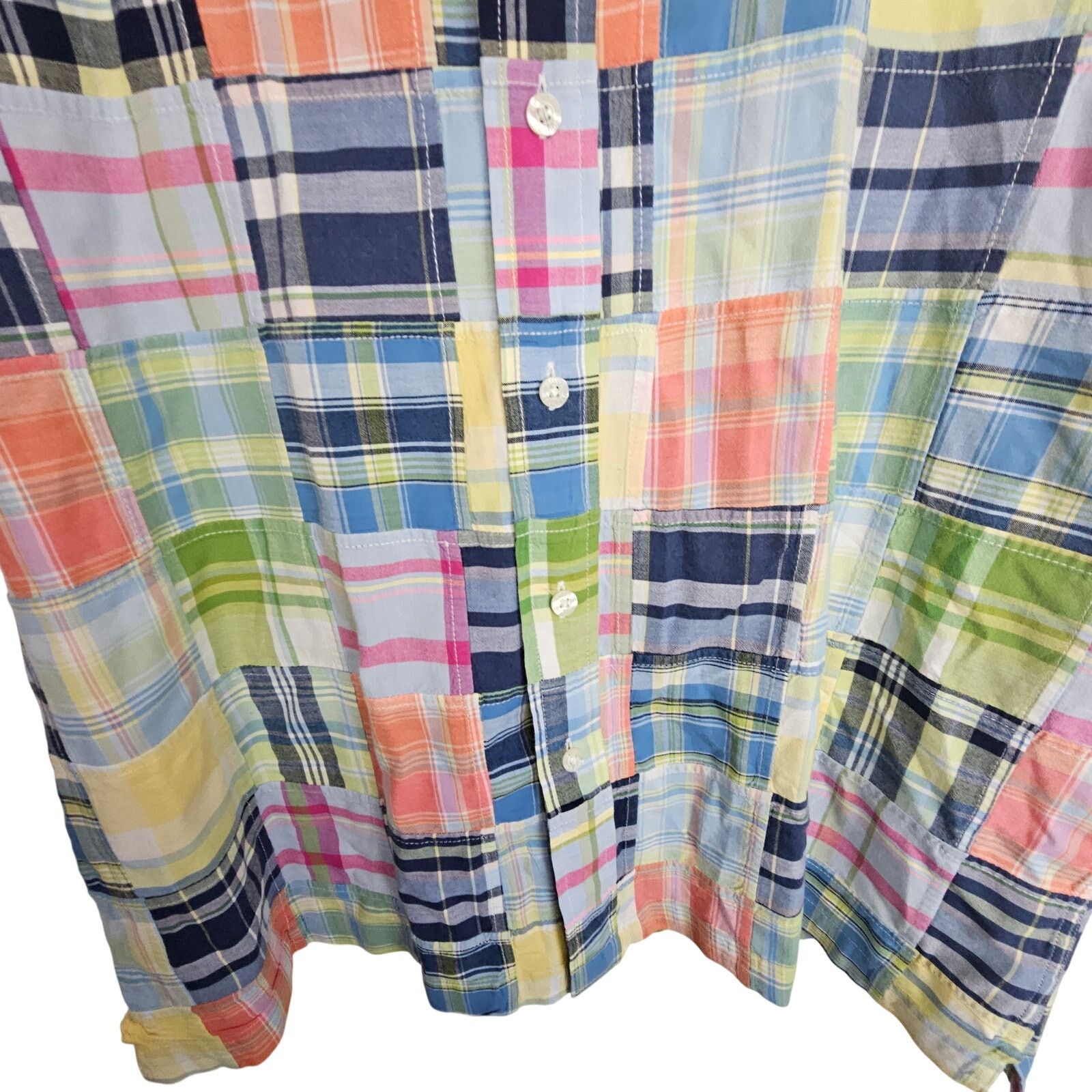 Brooks Brothers Brooks Brothers Mens Madras Plaid Button Shirt Sz L Preppy Size US L / EU 52-54 / 3 - 3 Thumbnail