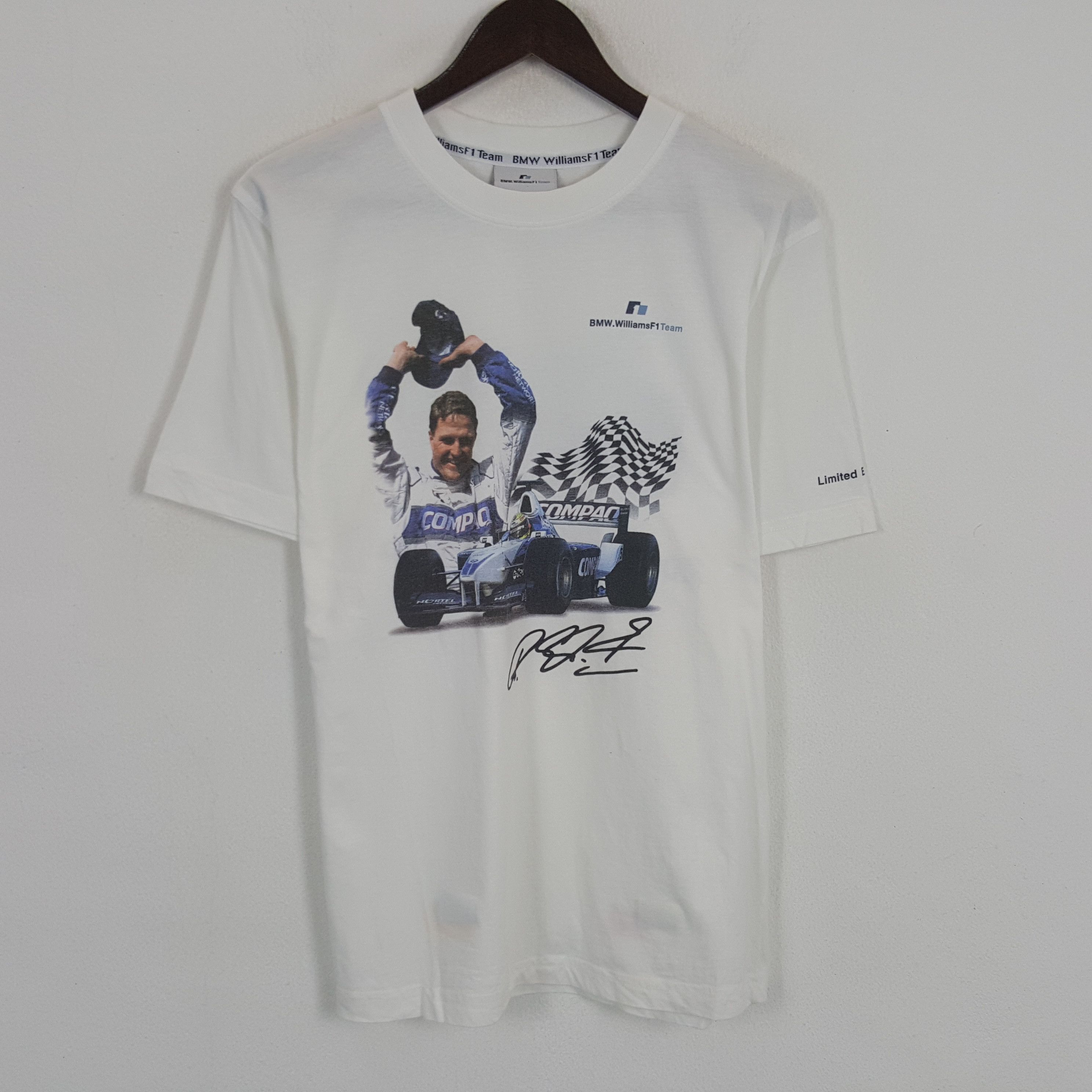 Vintage Vintage BMW Power 2001 San Marino GP 1st Victory Tshirt Size US M / EU 48-50 / 2 - 3 Thumbnail