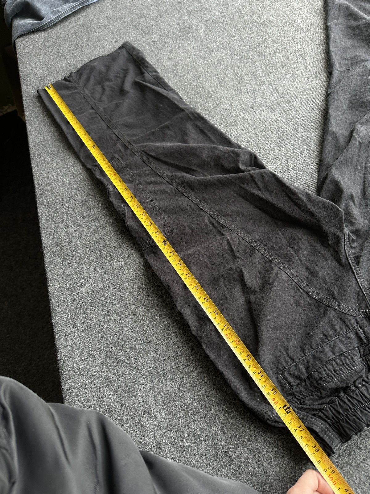 Other 🚨 RARE BLACK CARGO MULTIPOCKET WOMEN PANTS Size 28" / US 6 / IT 42 - 17 Thumbnail