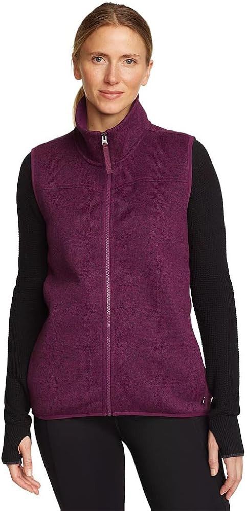 Sears Sears, Size 8, Purple Vest, Full Front Zipper With Pockets Size S / US 4 / IT 40 - 1 Thumbnail