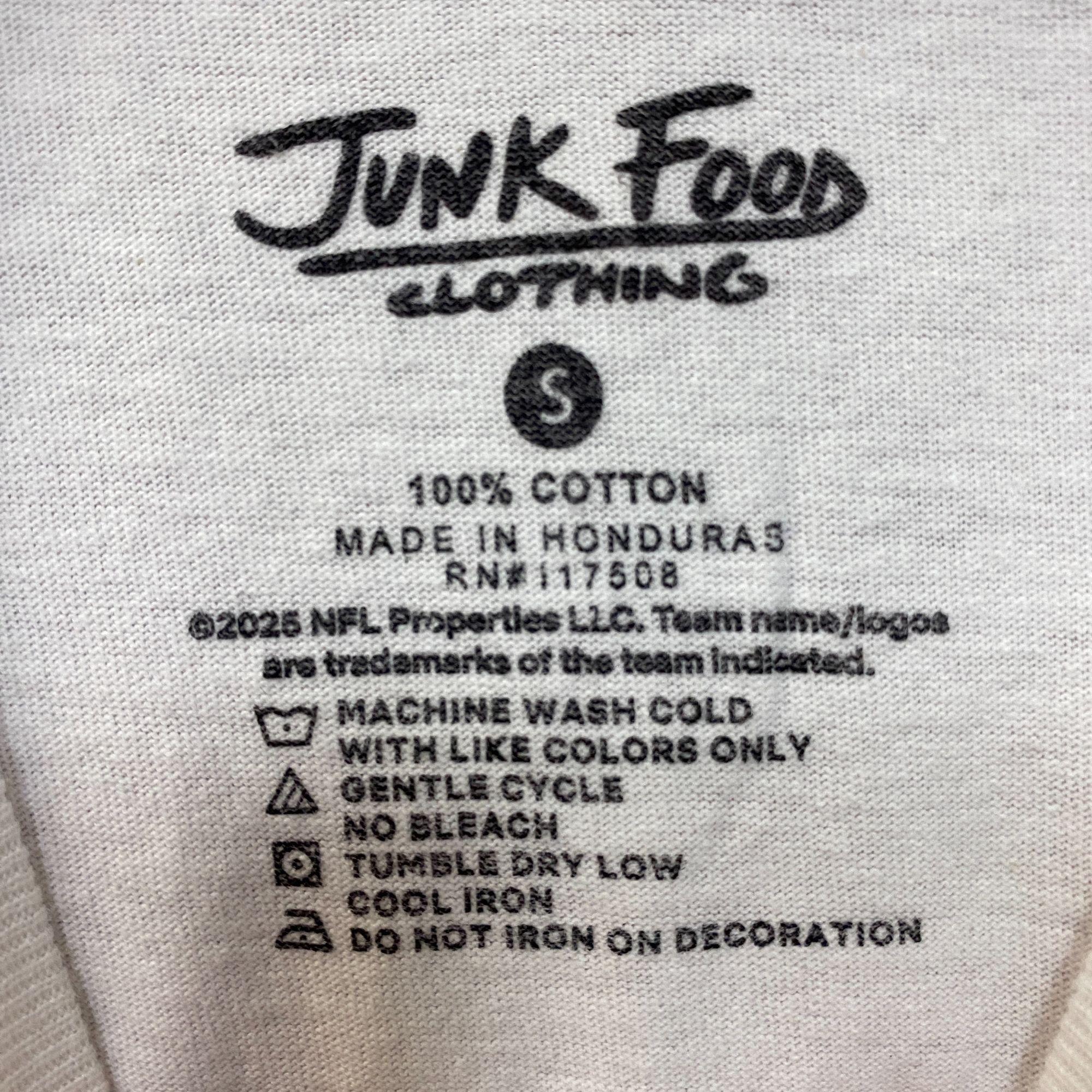 Junk Food Junk Food Clothing NFL New York Giants Rushing T-Shirt Small Size US S / EU 44-46 / 1 - 4 Thumbnail