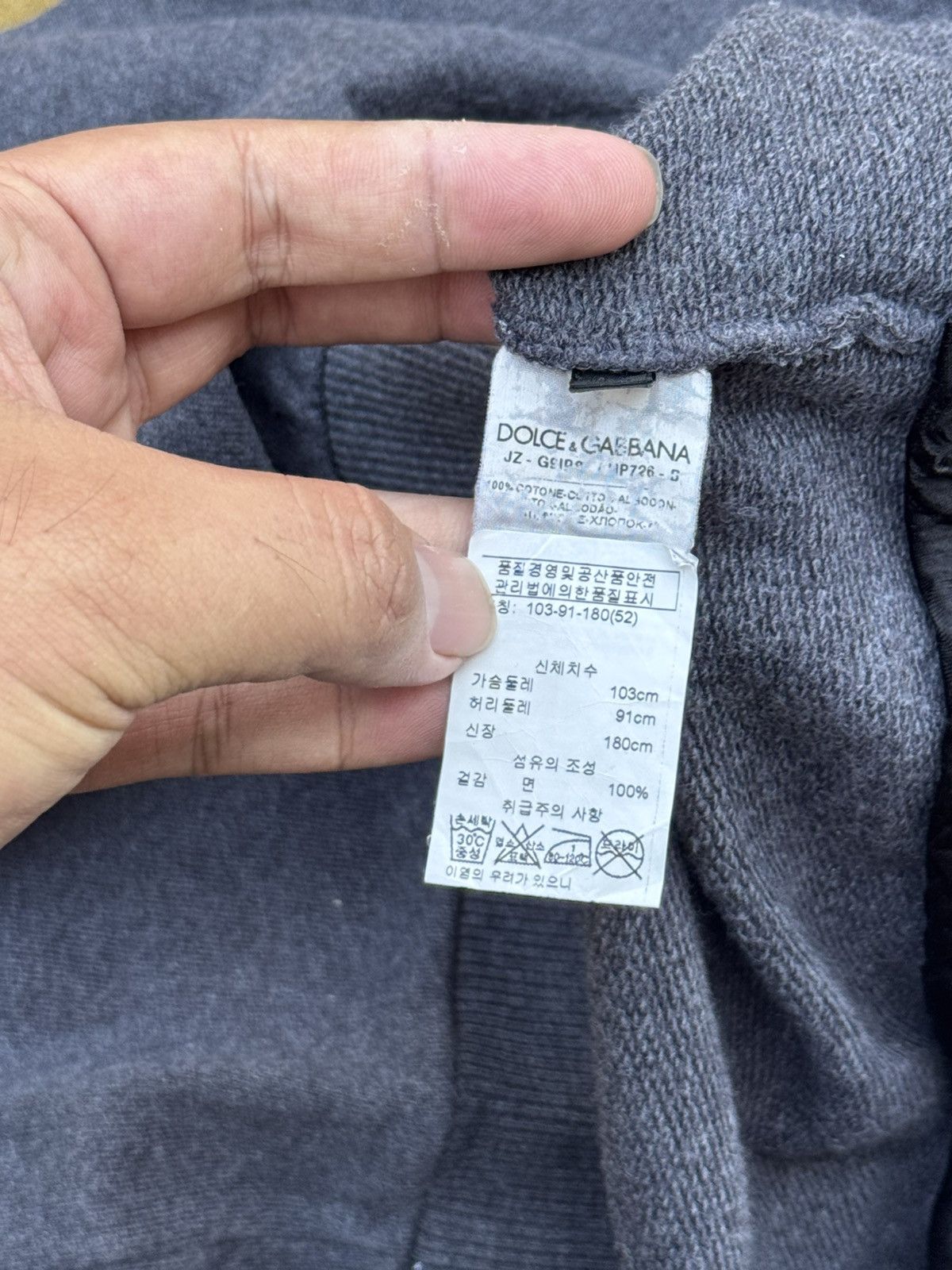 Dolce & Gabbana Dolce Gabbana Sweatshirt Size US XL / EU 56 / 4 - 5 Thumbnail