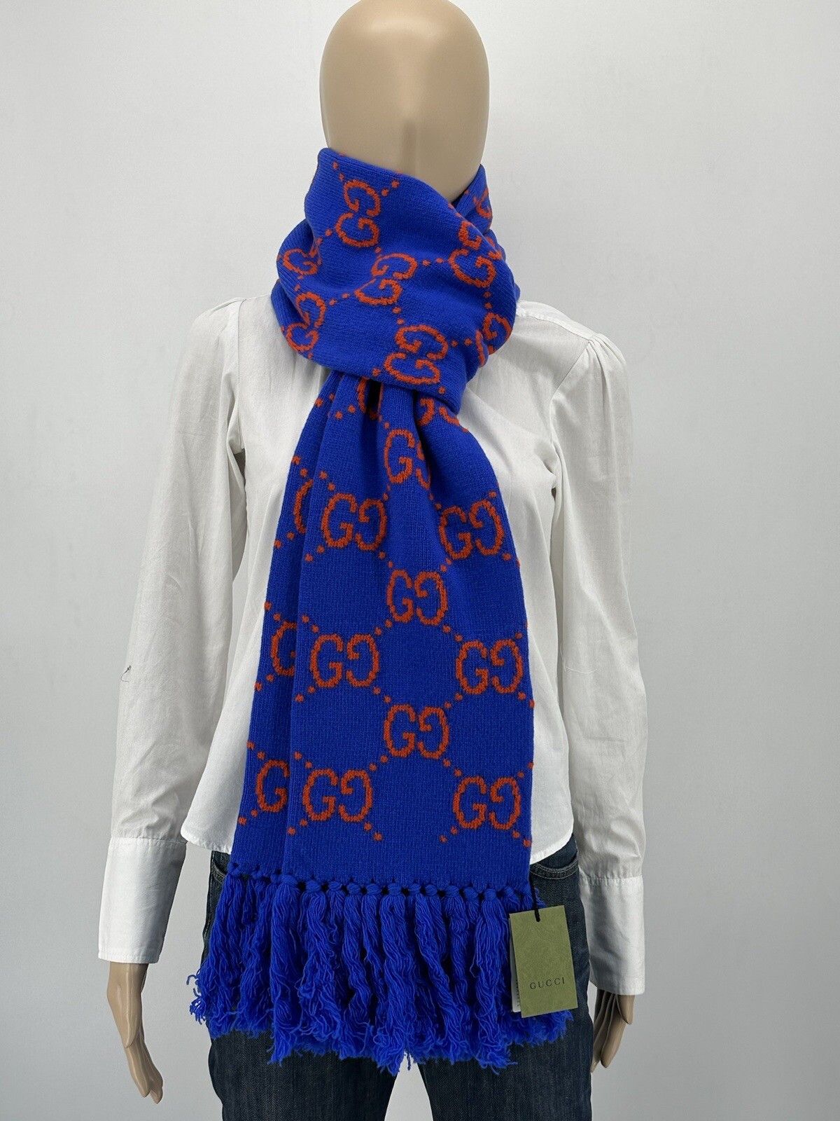 Gucci New Gucci Scarves Size-20x200cm Size ONE SIZE - 1 Thumbnail