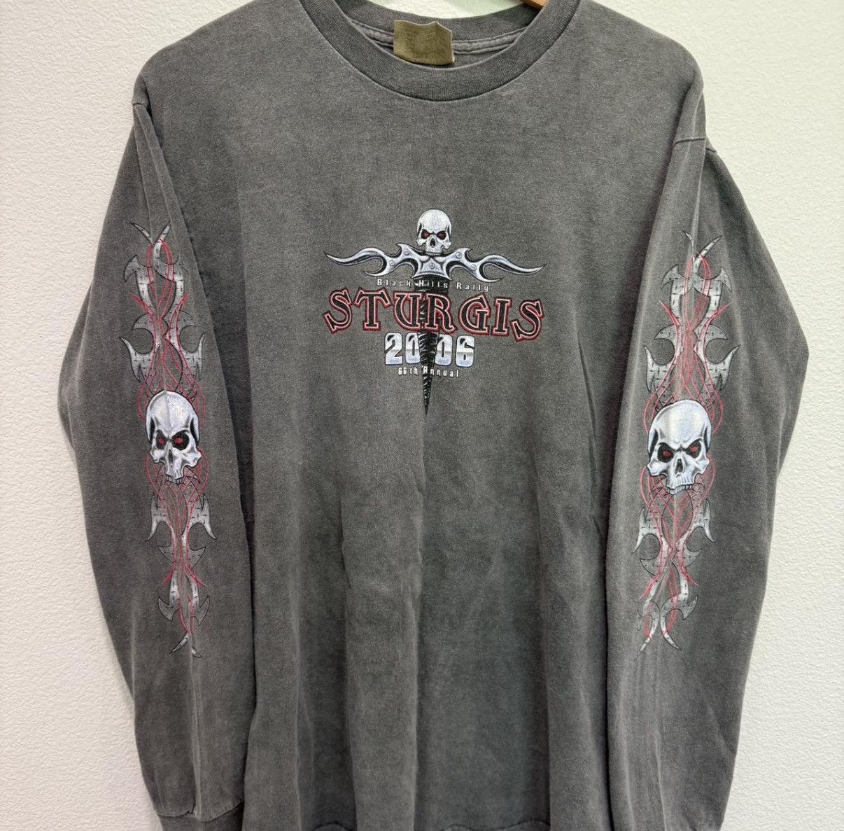 Harley Davidson Vintage Long Sleeve Size US M / EU 48-50 / 2 - 1 Thumbnail